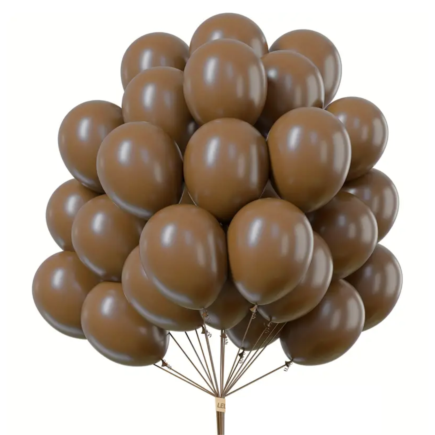 Globos Color Cafe Vintage 50 Unidades Tamaño R5-0
