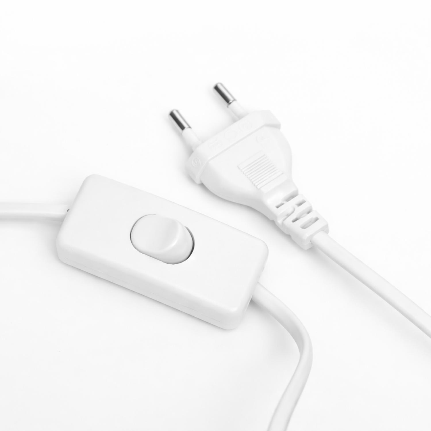 Lampara Mesa Velador Dormitorio Ceramica Blanca Decorativa-7