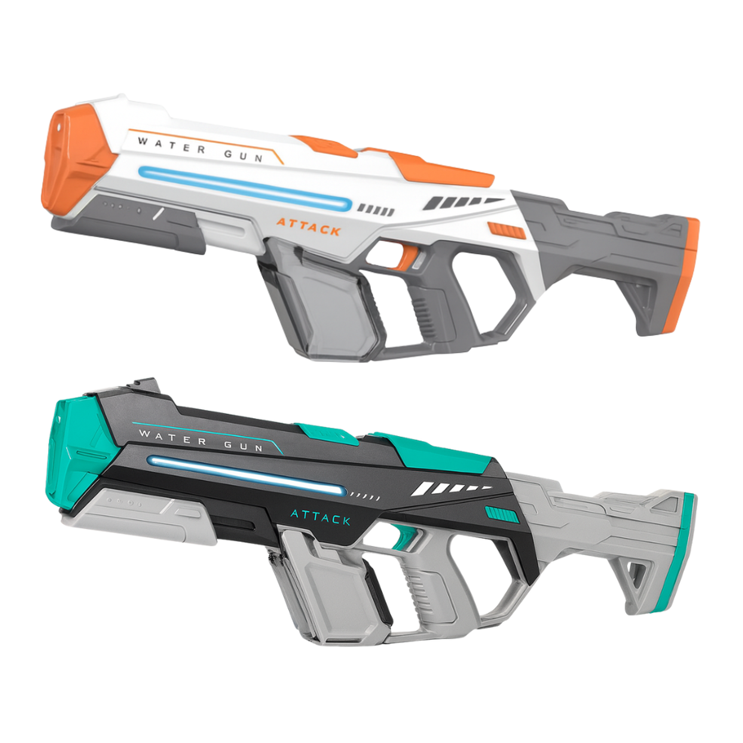 Pistola de Agua Electrica Automatica Alta Presion Recargable-7