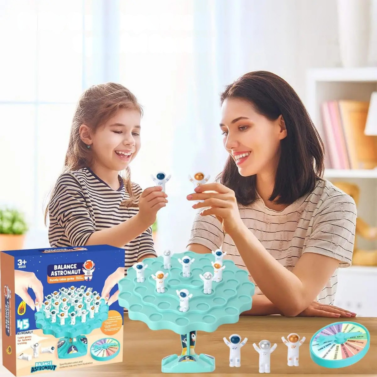 Juego de Mesa y Habilidad Astronauta Espacial Equilibrio-2