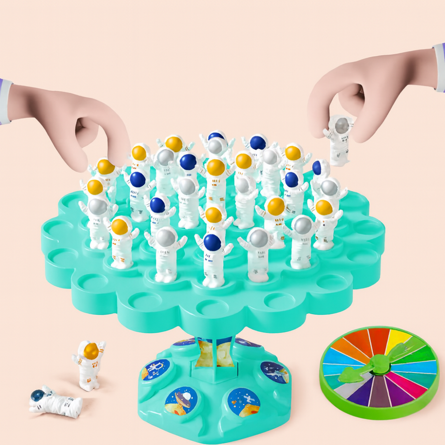 Juego de Mesa y Habilidad Astronauta Espacial Equilibrio-6