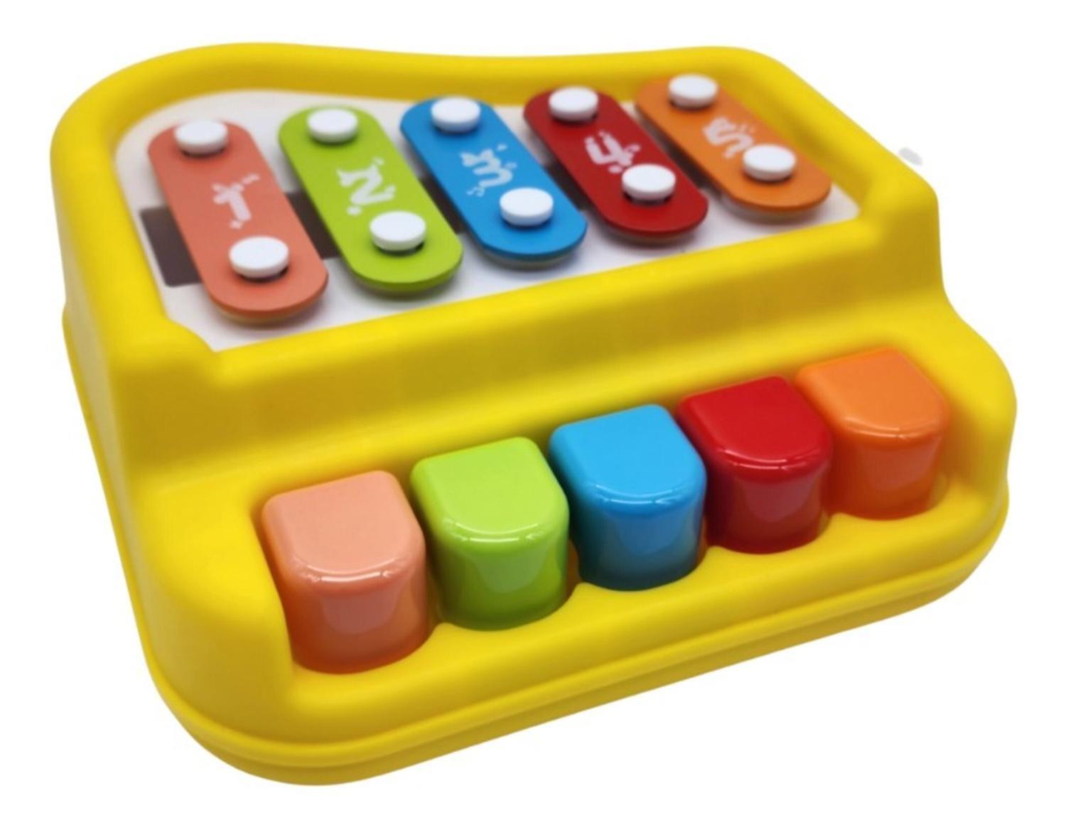 Piano Y Xilofono Musical Infantil Juguetes De Bebe Educativo-2