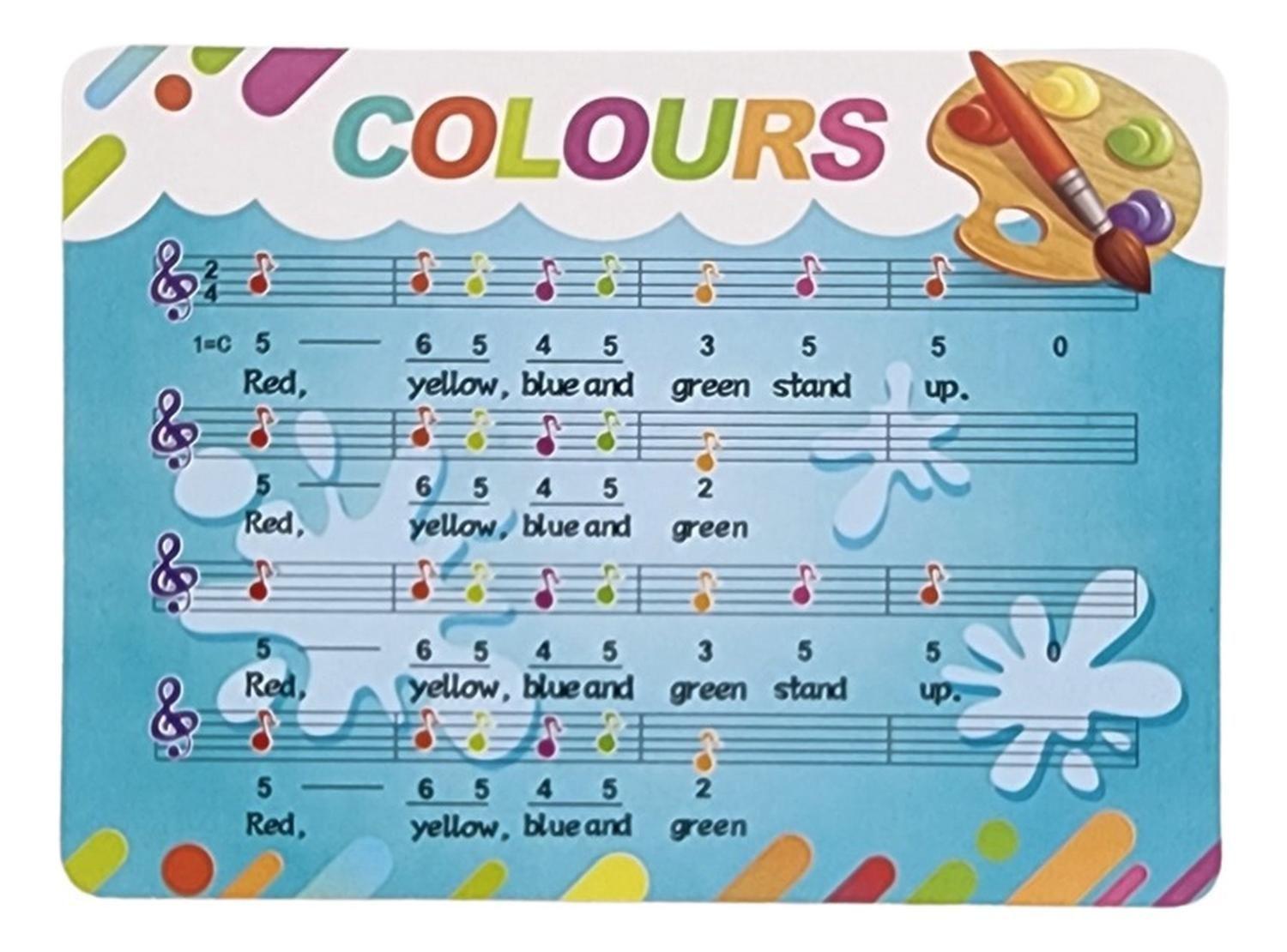 Piano Y Xilofono Musical Infantil Juguetes De Bebe Educativo-4