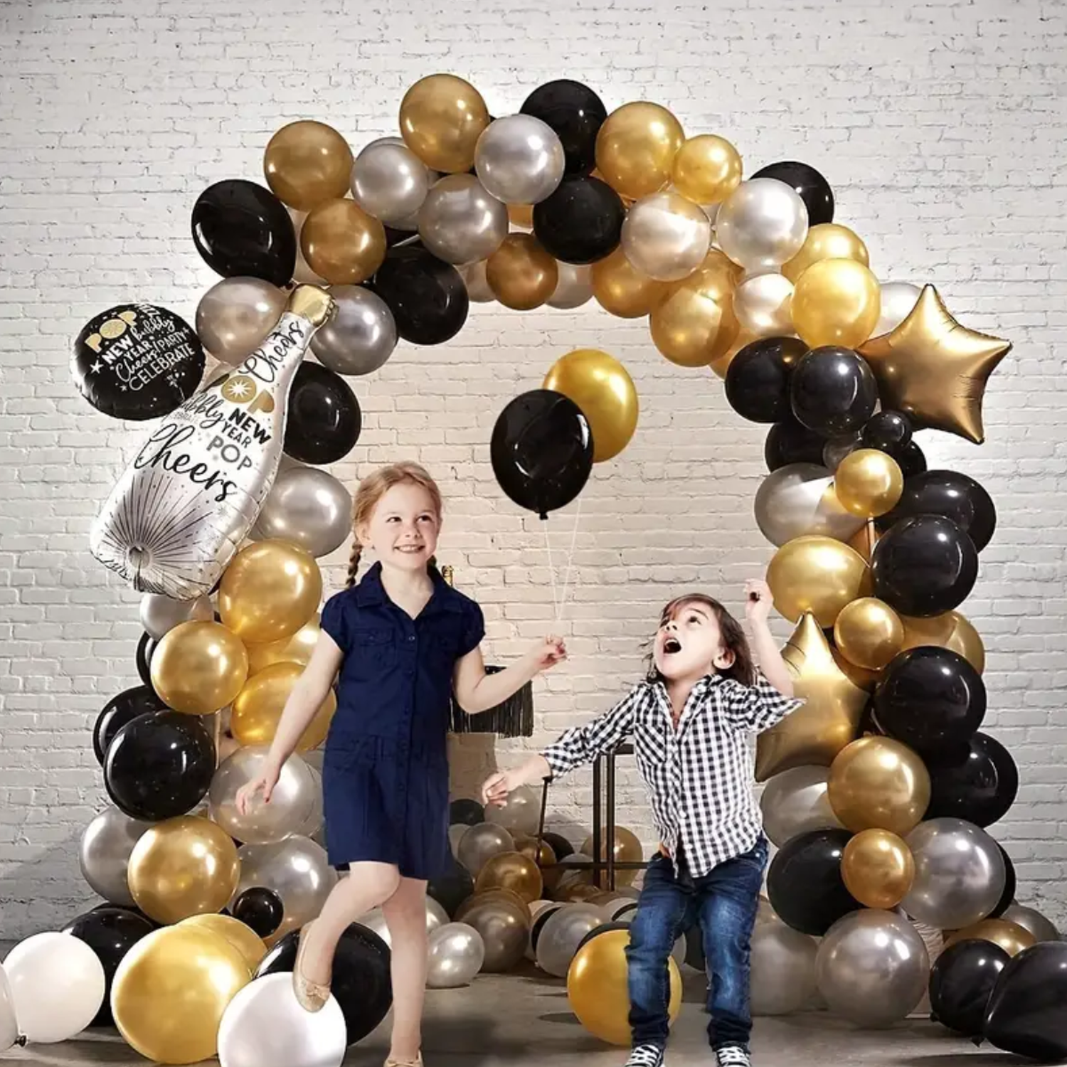 Globos Color Negro 100 Unidades Tamaño 25 Cm-5