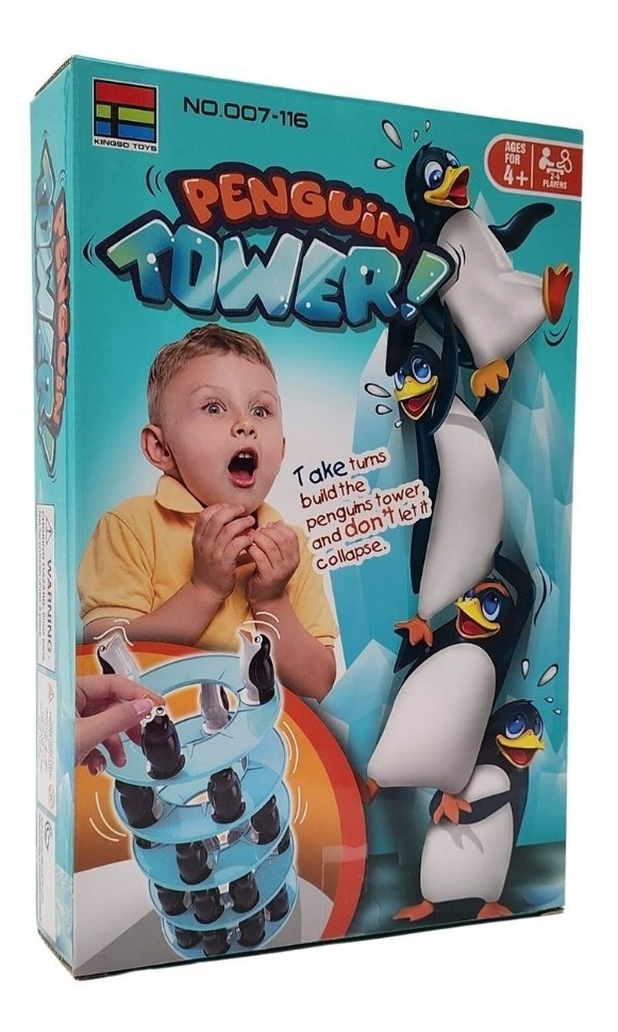 Juego Torre Pinguino Juego De Mesa-1