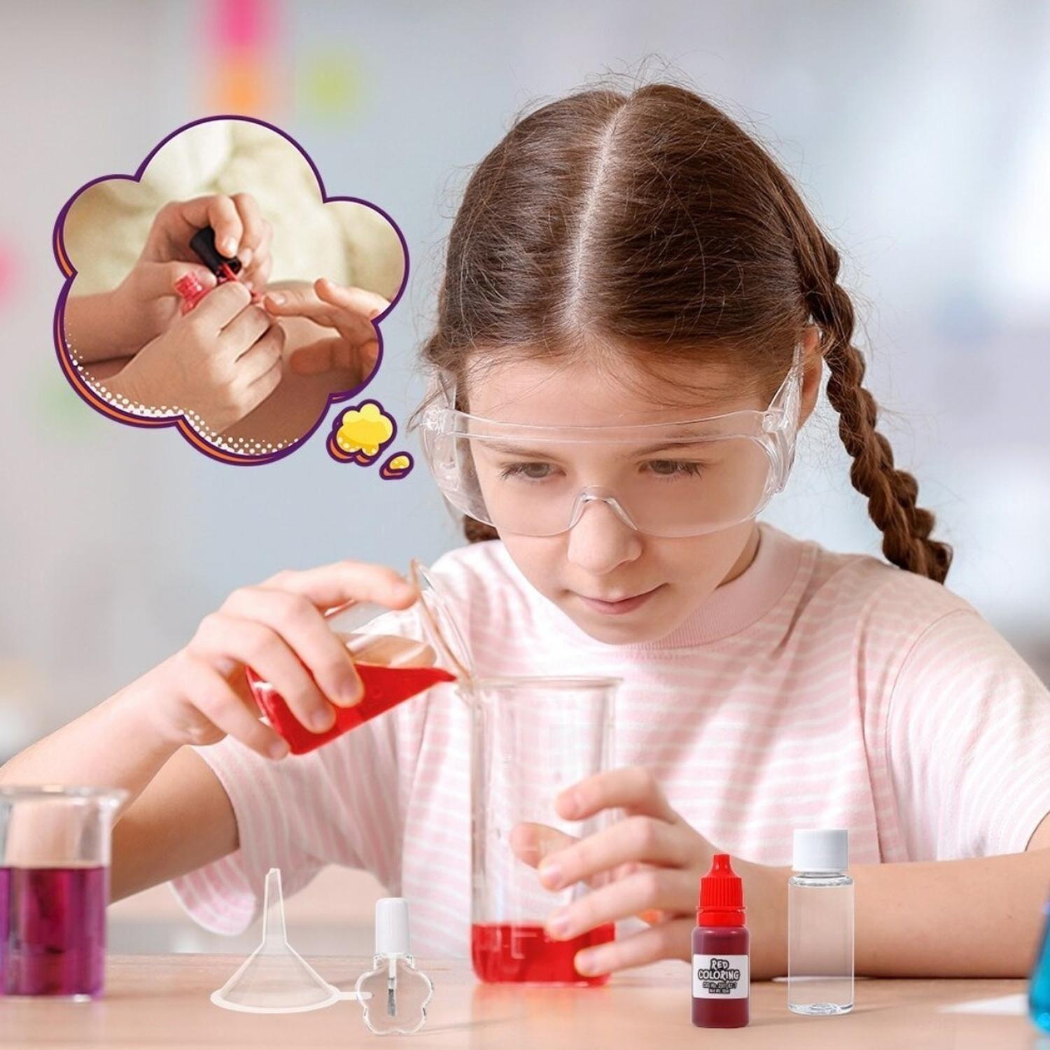 Kit Crea Tu Primer Esmalte De Uñas Y Bálsamo Labial Juguete-3