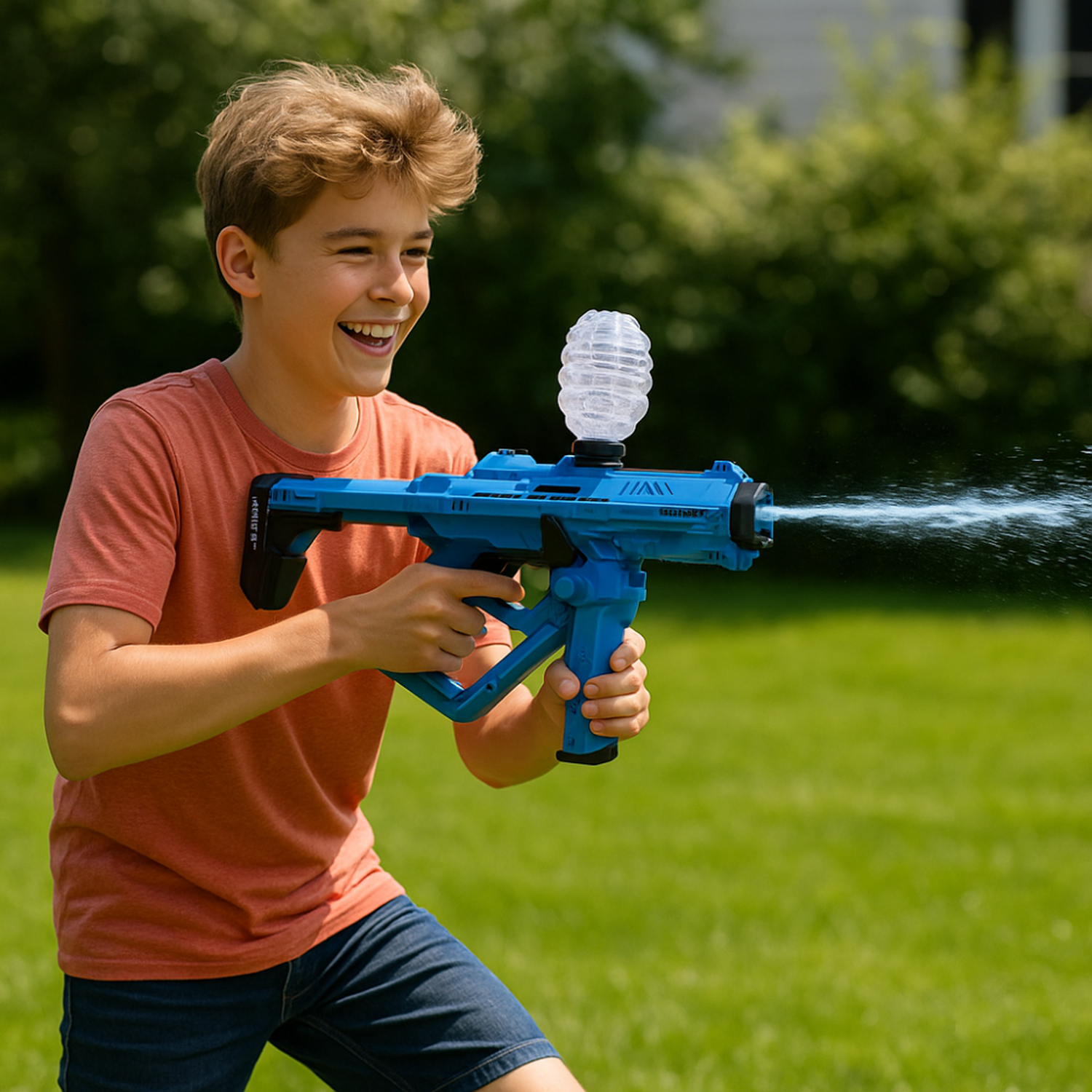 Pistola de Agua Electrica 3 En 1 Vapor Balines Hidrogel-5