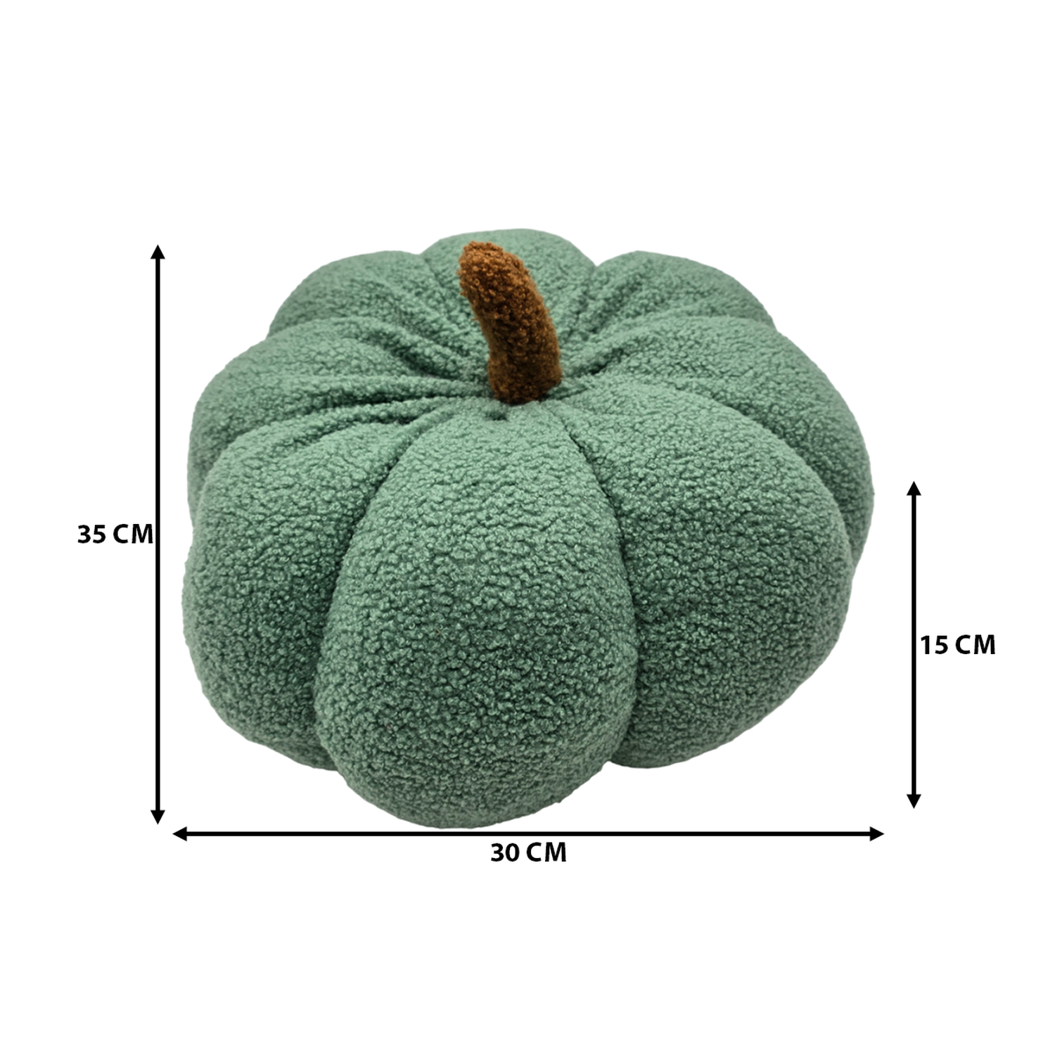 Cojin Decorativo Peluche Forma De Zapallo Calabaza Colores-7