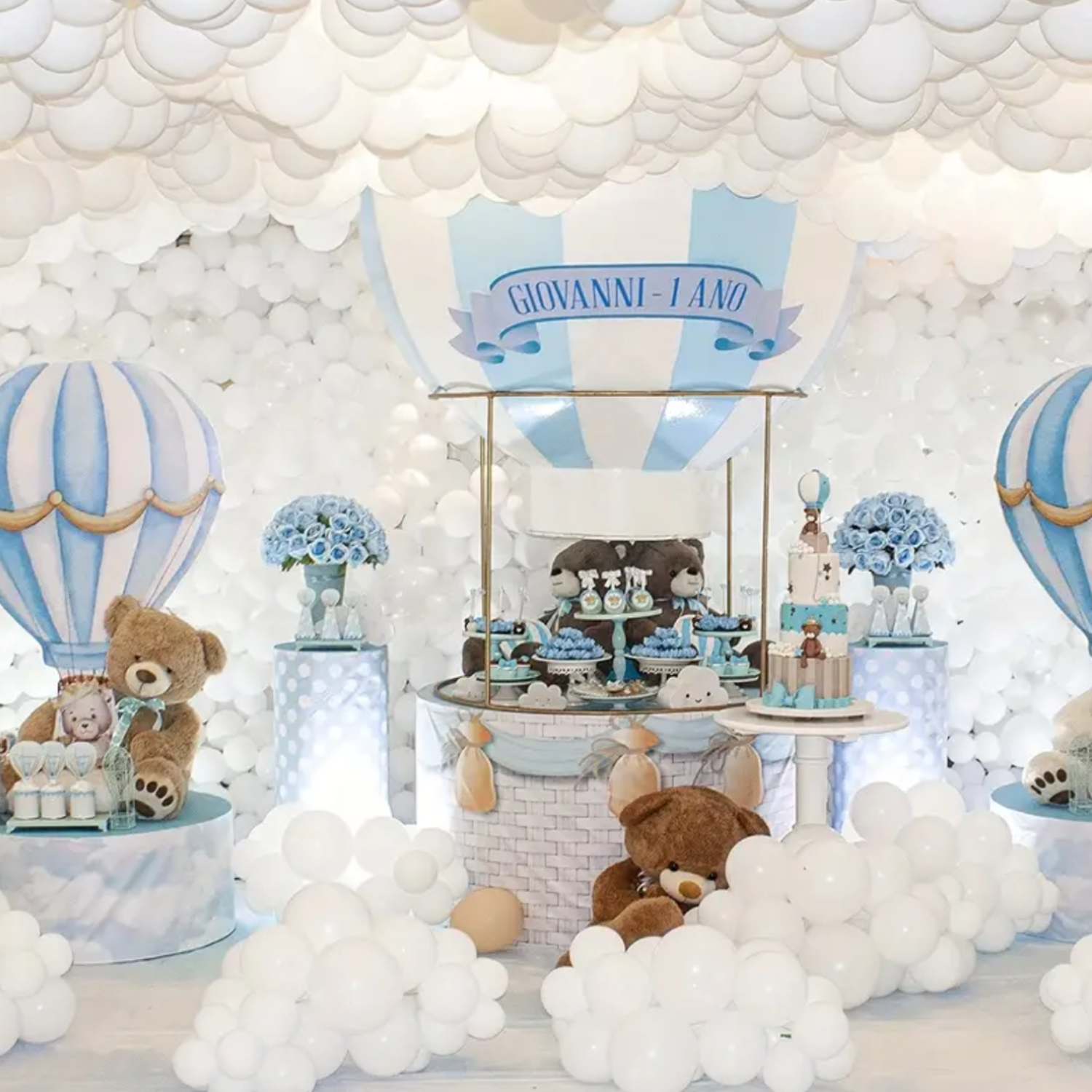 Globos 50 Unidades Color Blanco Tamaño 30 Cm-5