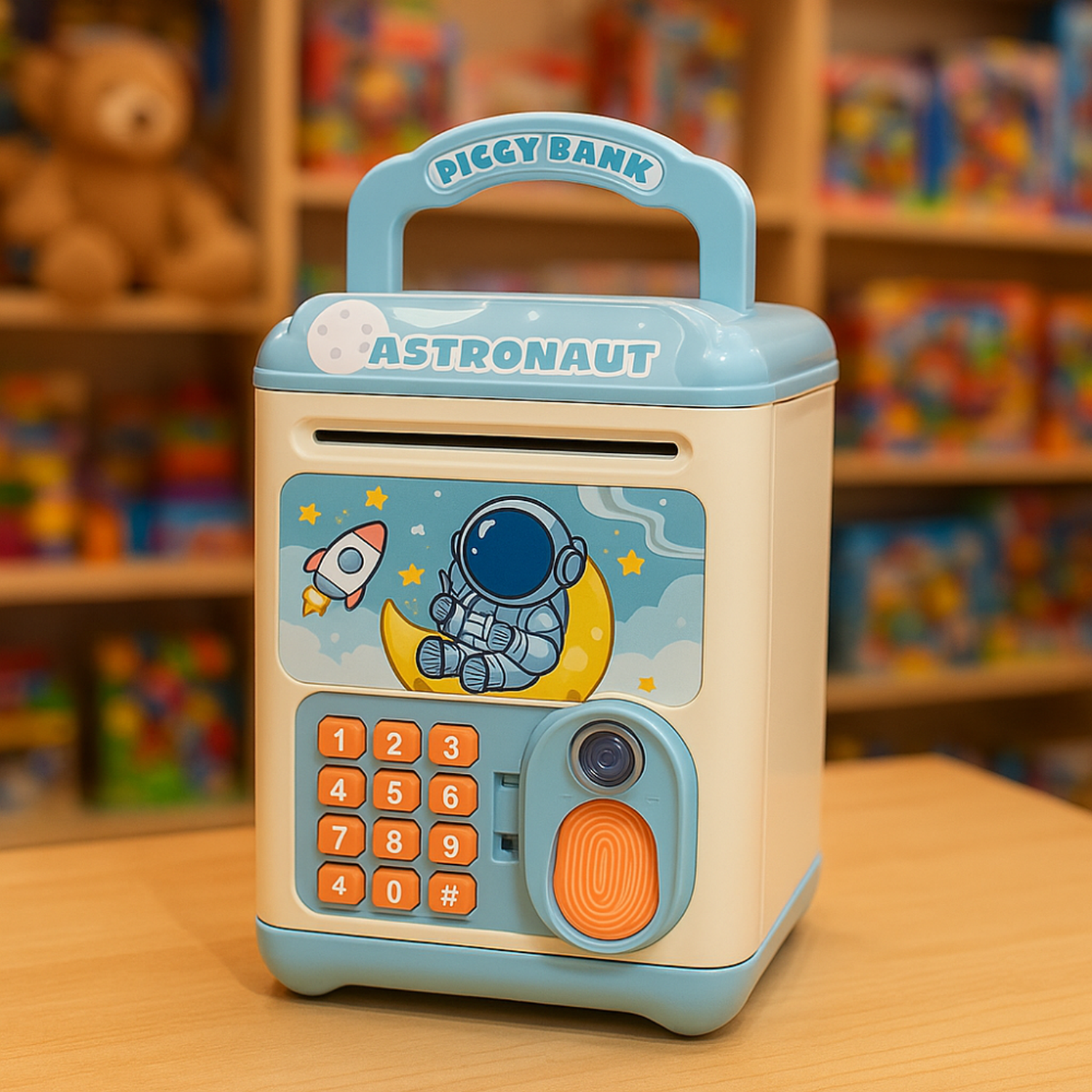 Alcancia Electronica Diseños Kawaii Caja Fuerte Portatil-2