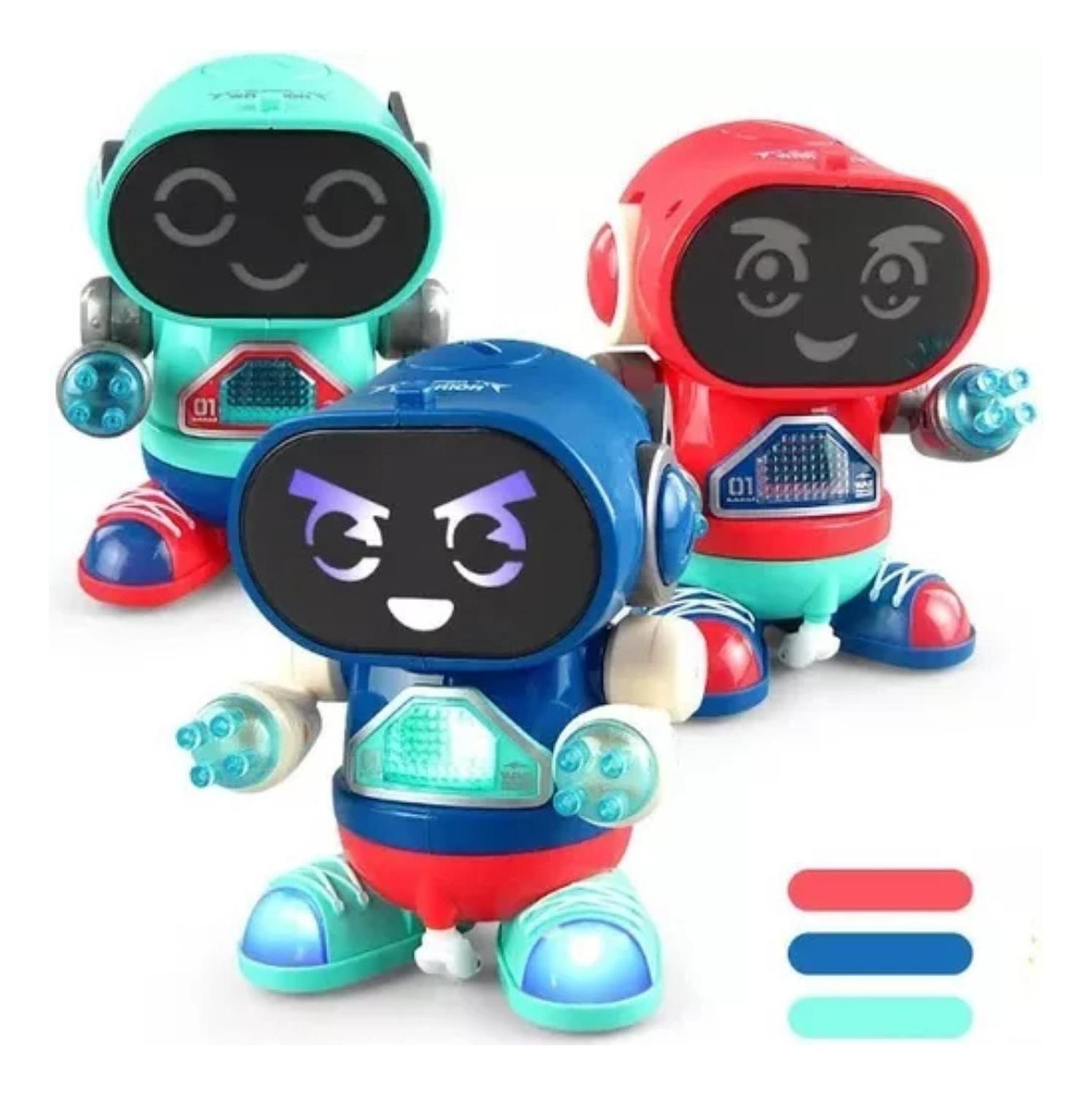 Robot De Juguete Inteligente Luminoso Bailarín Musical-2