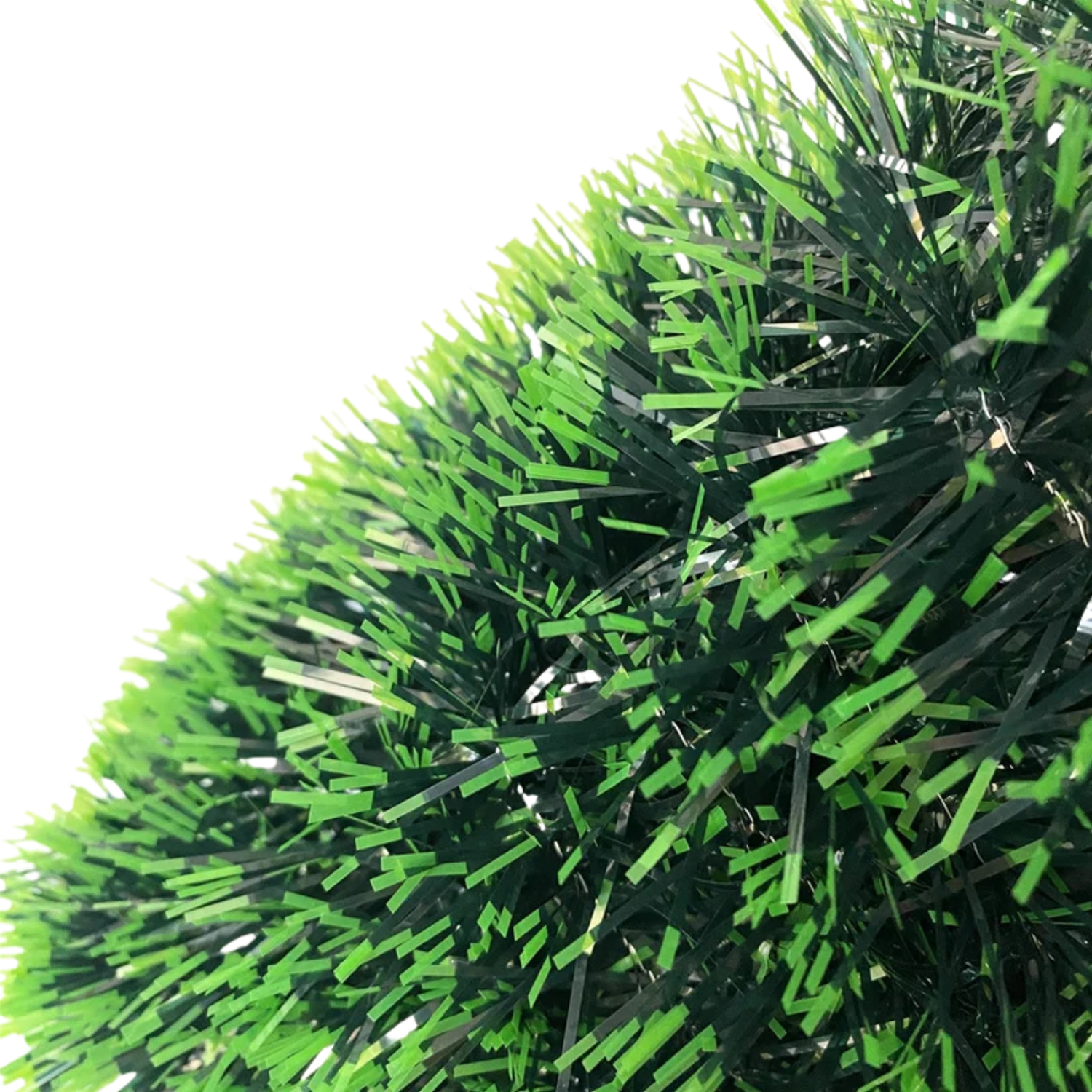 Set 2 Pinos Navidad Verdes Nieve Adorno Navideño 50 Cm-2