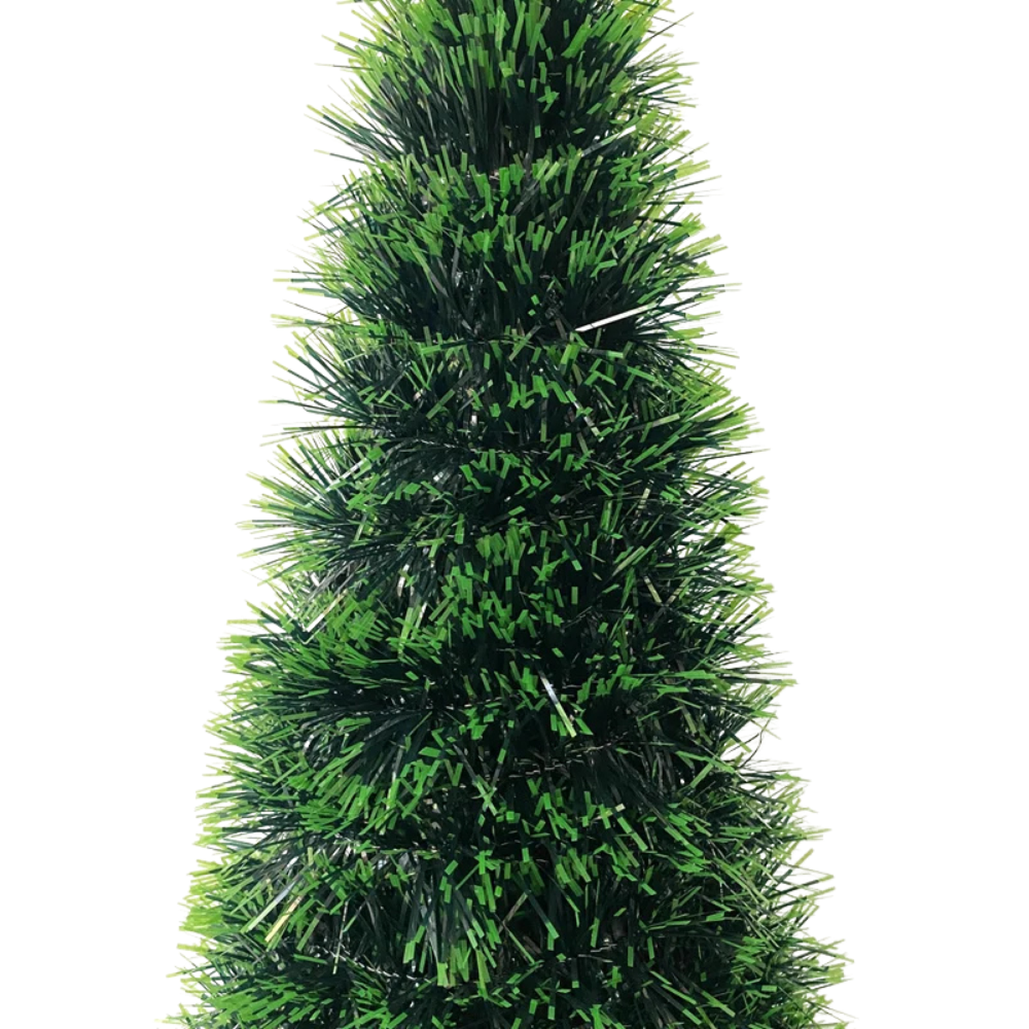 Set 2 Pinos Navidad Verdes Nieve Adorno Navideño 50 Cm-4