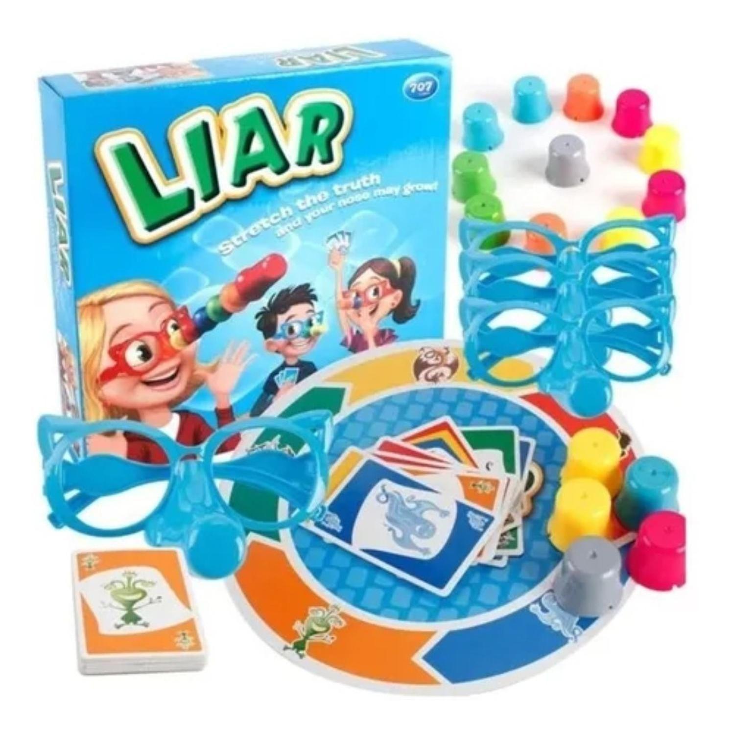 Juego De Mesa Mentiroso Juego De Mesa Familiar Divertido-1