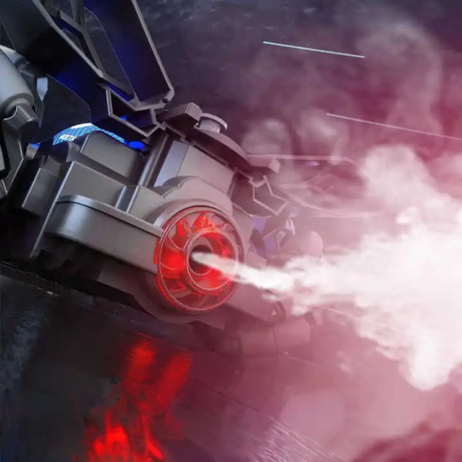 Auto a Control Remoto RC F1 Con Vapor Luz y Giros Stunt Car-3