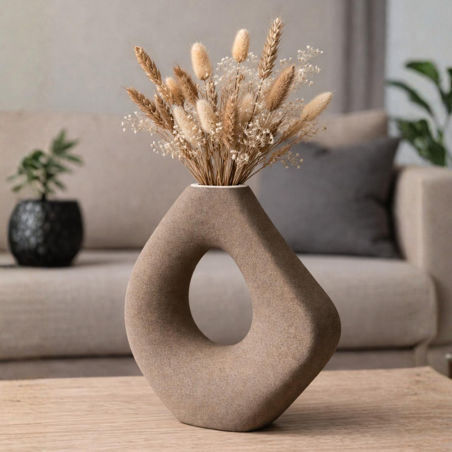 Florero Jarron Ceramica Cafe Decorativo Moderno Nordico-2