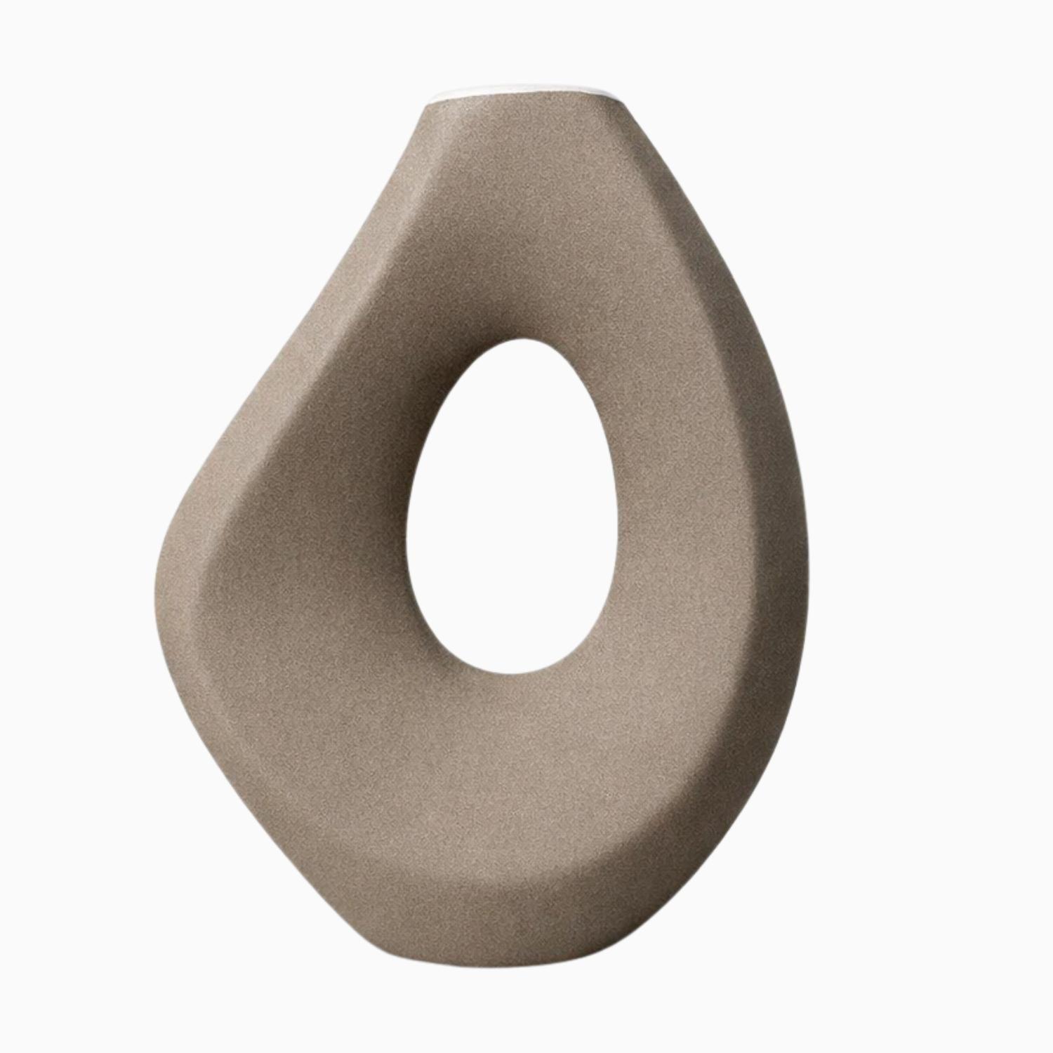 Florero Jarron Ceramica Cafe Decorativo Moderno Nordico-3