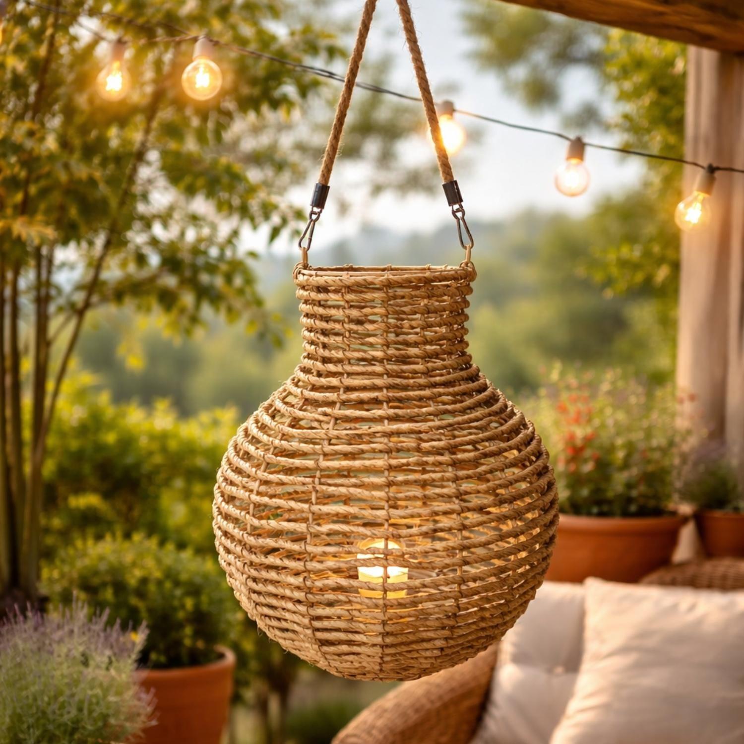 Candelabro Porta Vela Rustico Colgante Farol Cafe Decorativo-3