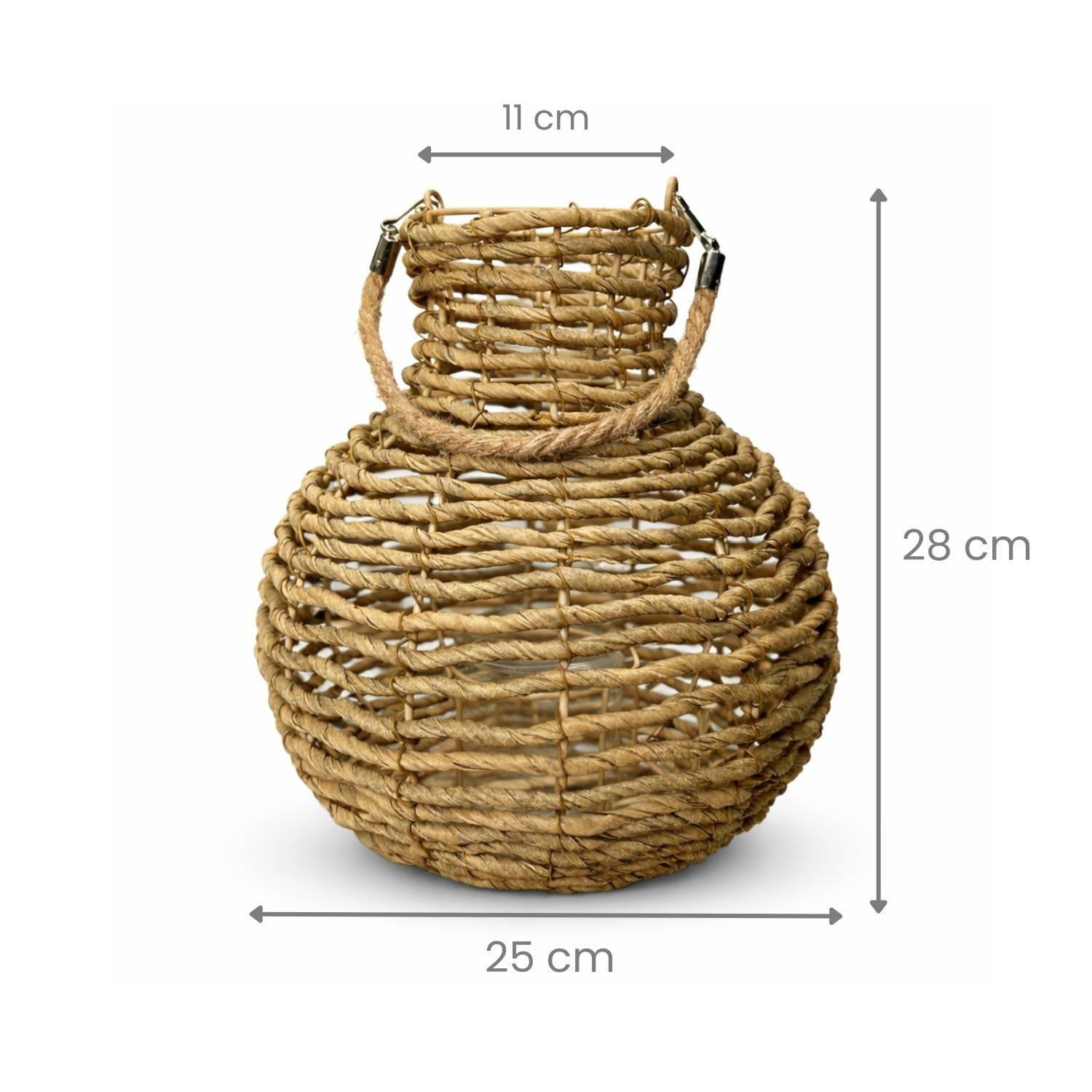 Candelabro Porta Vela Rustico Colgante Farol Cafe Decorativo-4