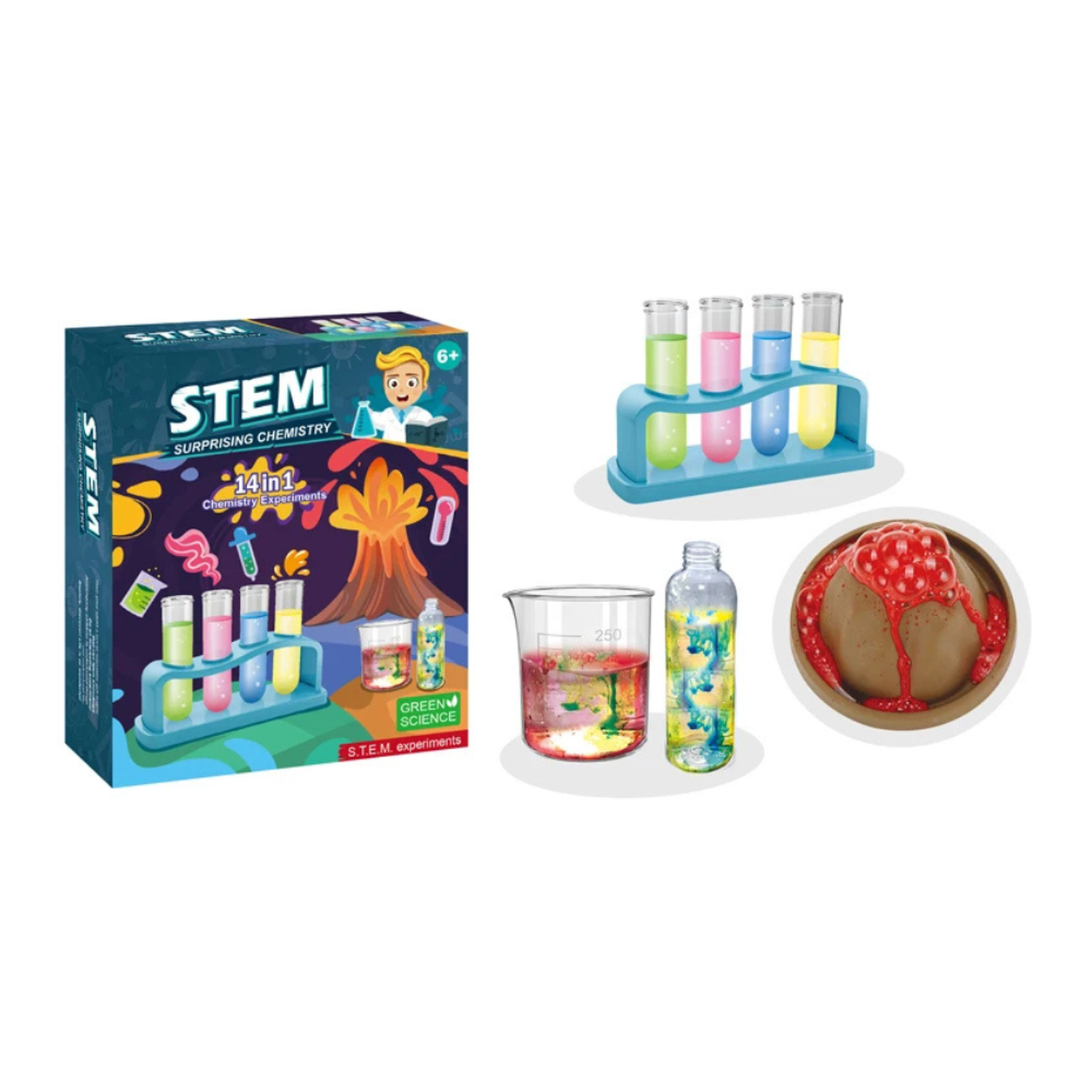 Kit Experimentos De Ciencias Mágicos Juguete Educativo-7