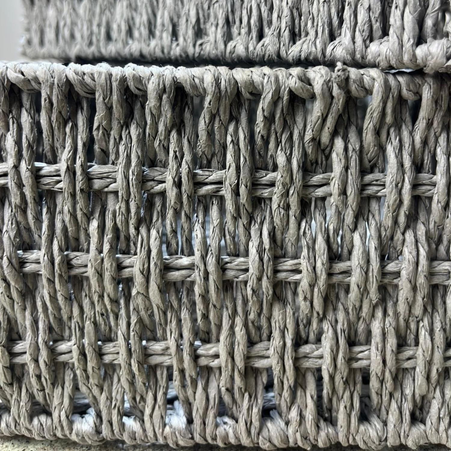 Set 3 Cestas De Almacenamiento Canastas Organizadoras Cesto-9