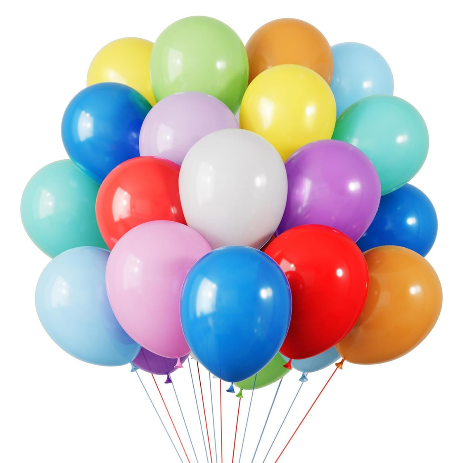 Globos 50 Unidades Color Multicolor Tamaño 30 Cm-0