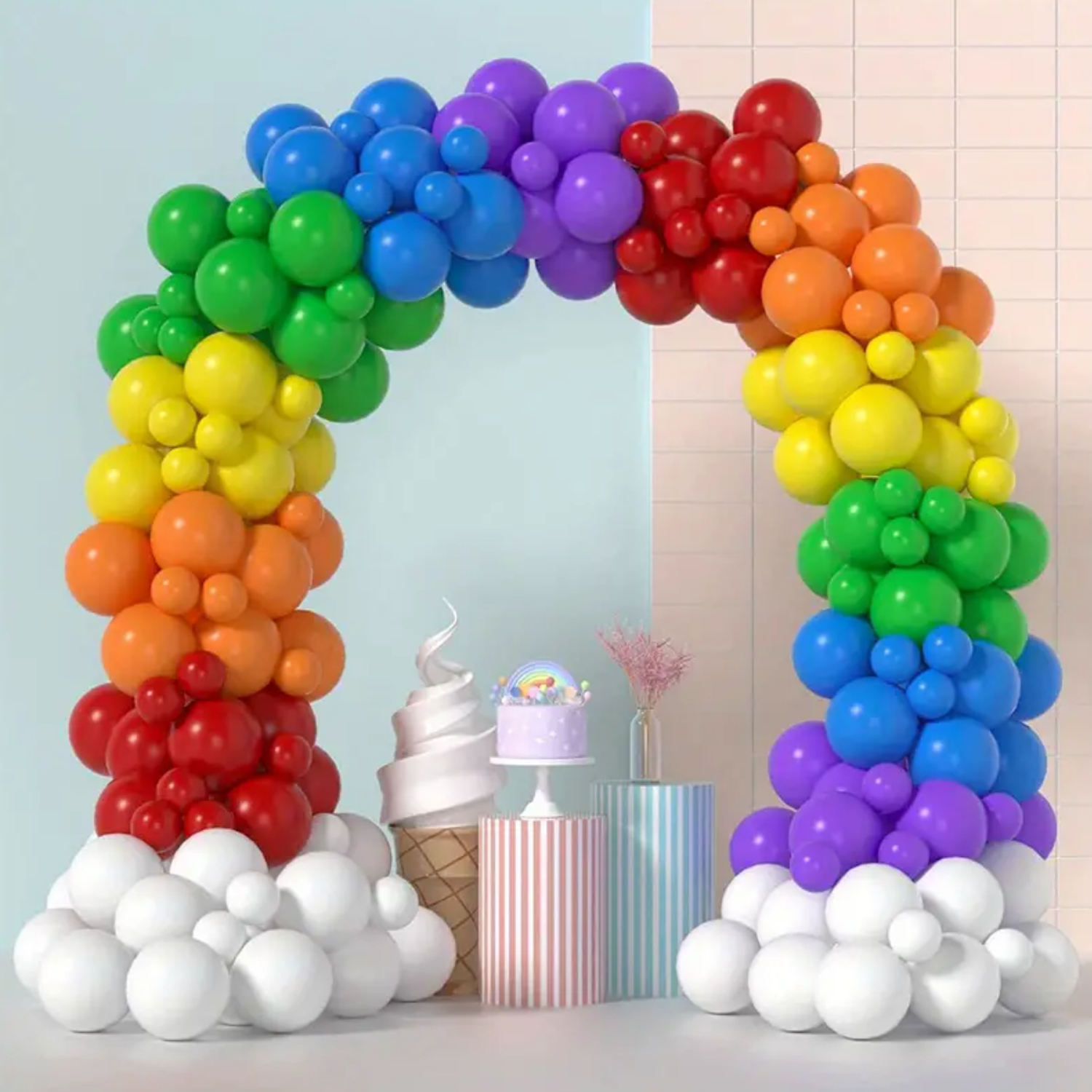 Globos 50 Unidades Color Multicolor Tamaño 30 Cm-7