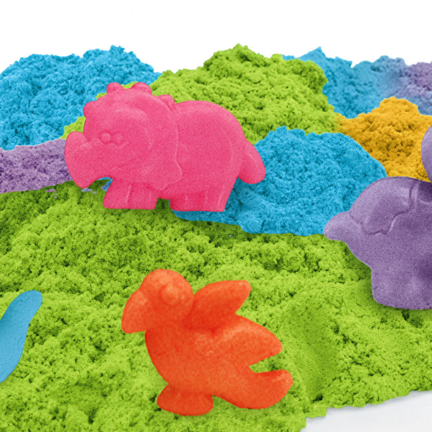 Set De Arena Magica Con Accesorios Y Moldes Animales De Mar-3