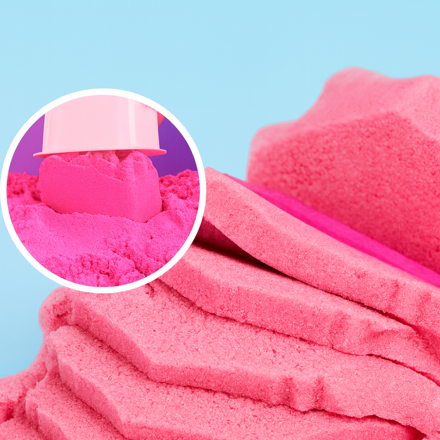 Set De Arena Magica Con Accesorios Y Moldes Animales De Mar-5