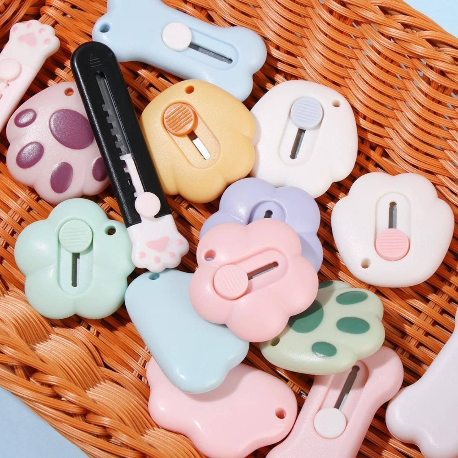 Corta Cartón Cutter Mini Diseño Bebestible Kawaii Cute-2