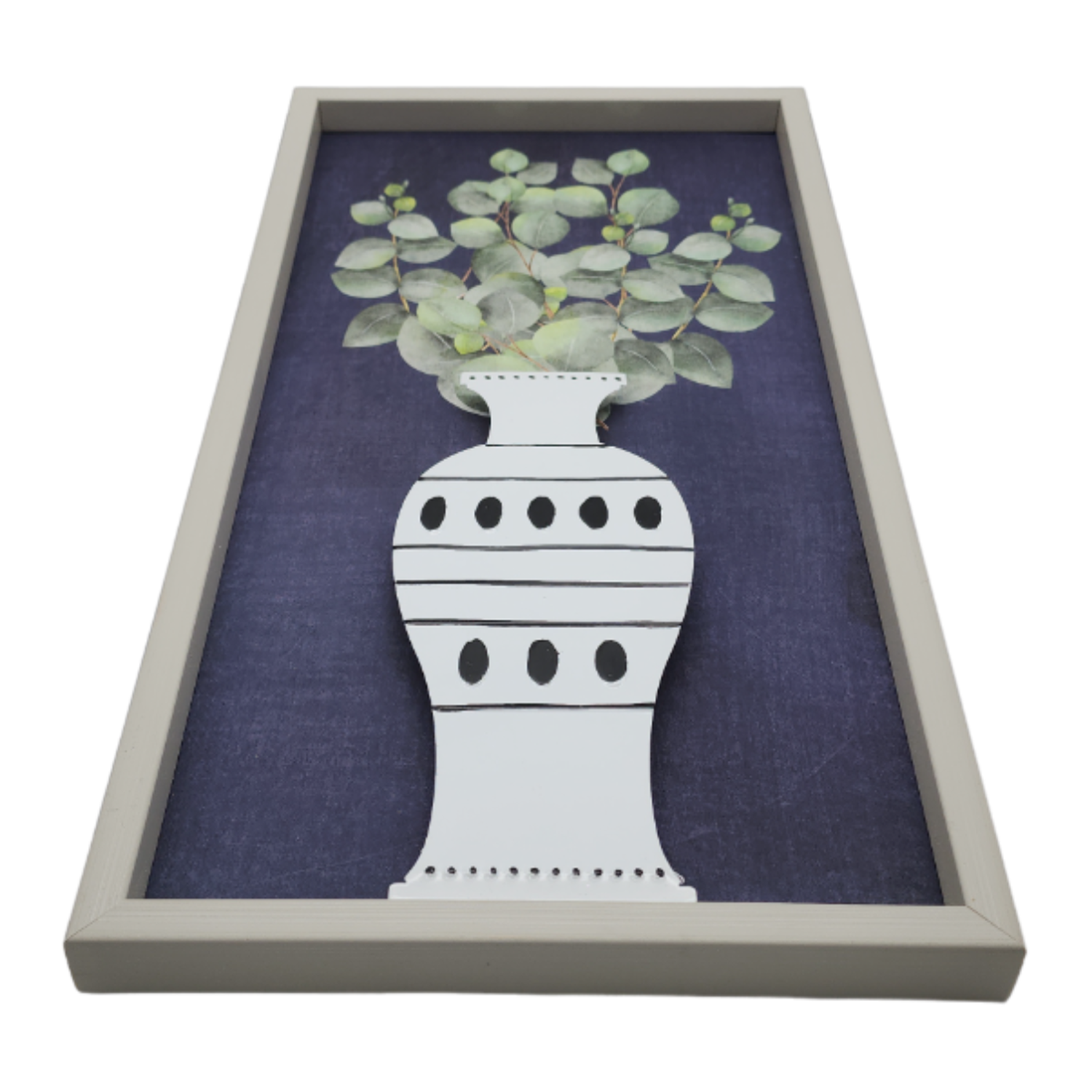 Cuadro Decorativo De Florero Con Flores Para Decorar Hogar-4