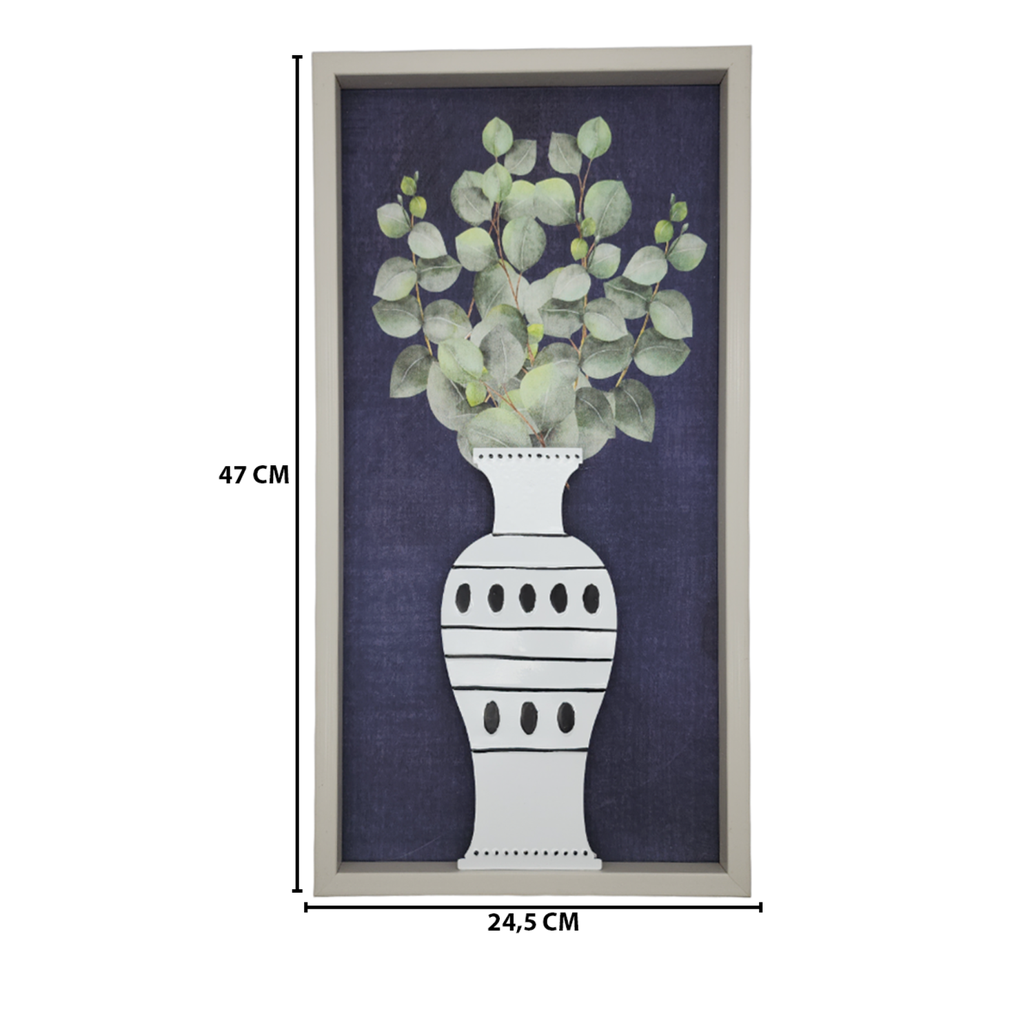 Cuadro Decorativo De Florero Con Flores Para Decorar Hogar-5