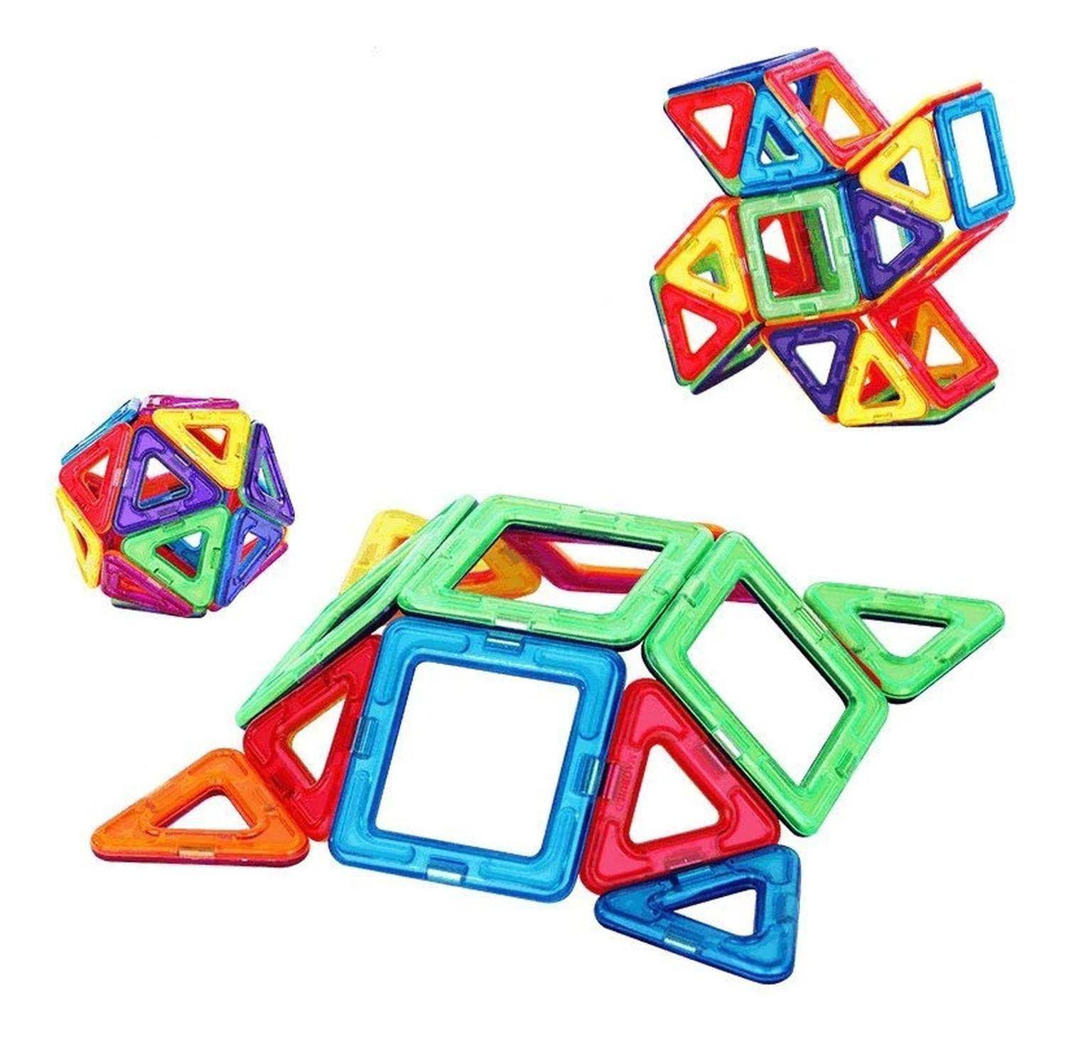 Set De Construccion Magnetico Piezas Magneticas 58 Piezas-6