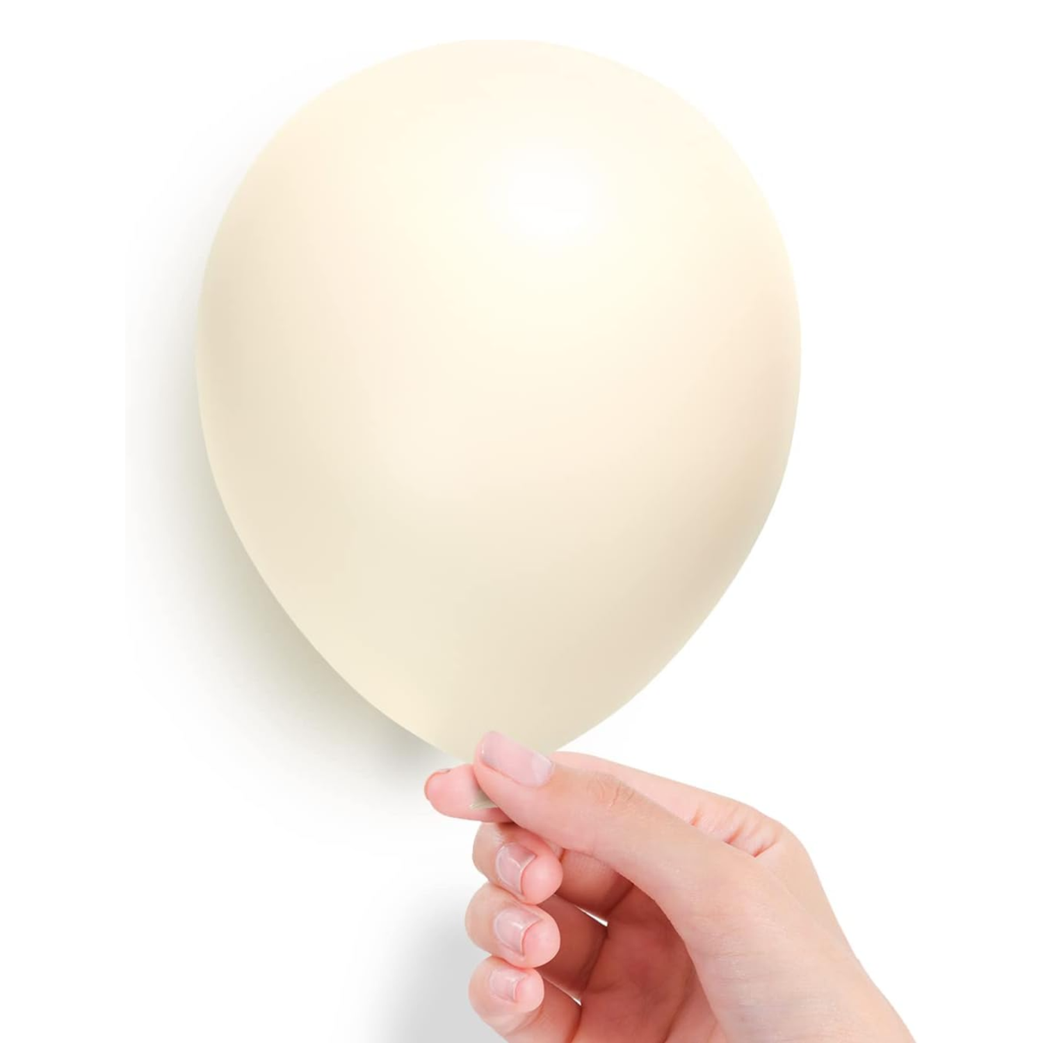 Globos Color Crema Vintage 50 Unidades Tamaño R12-2