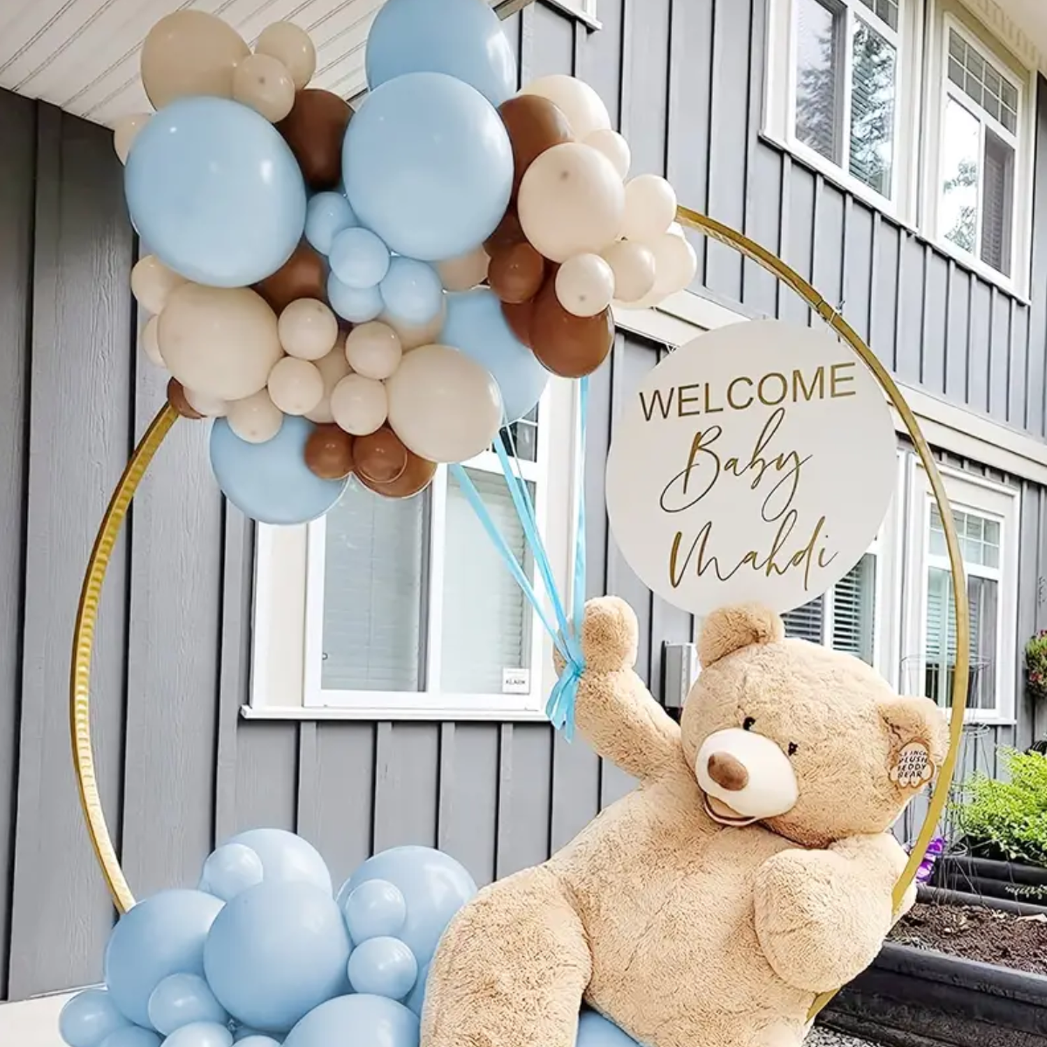 Globos Color Crema Vintage 50 Unidades Tamaño R12-3