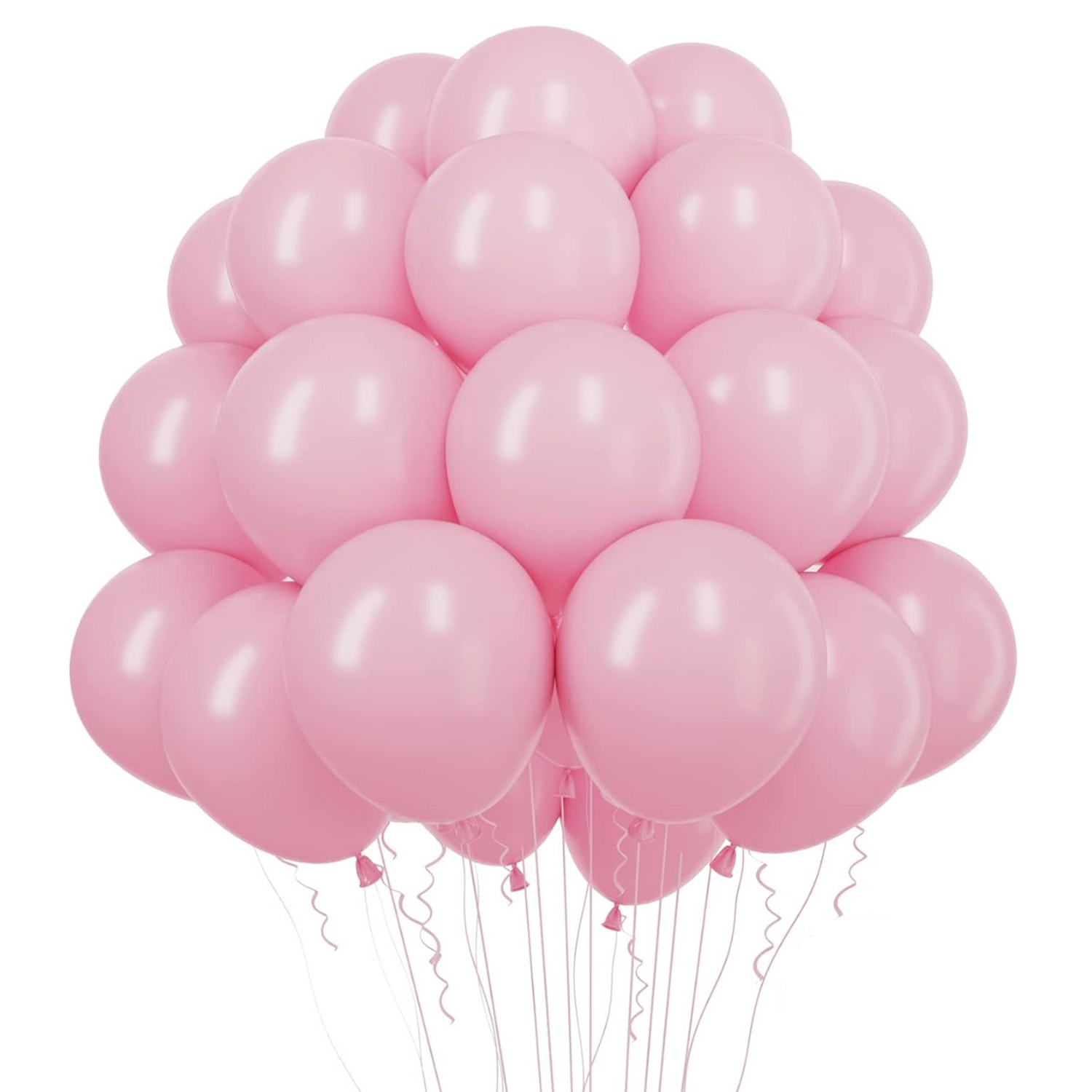 Globos Rosado Macaron 10 Unidades Tamaño 25 Cm Fiesta-0