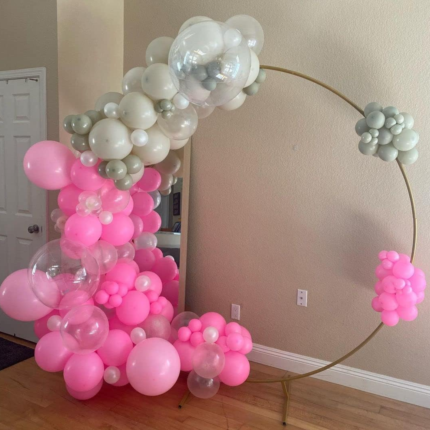 Globos Rosado Macaron 10 Unidades Tamaño 25 Cm Fiesta-2