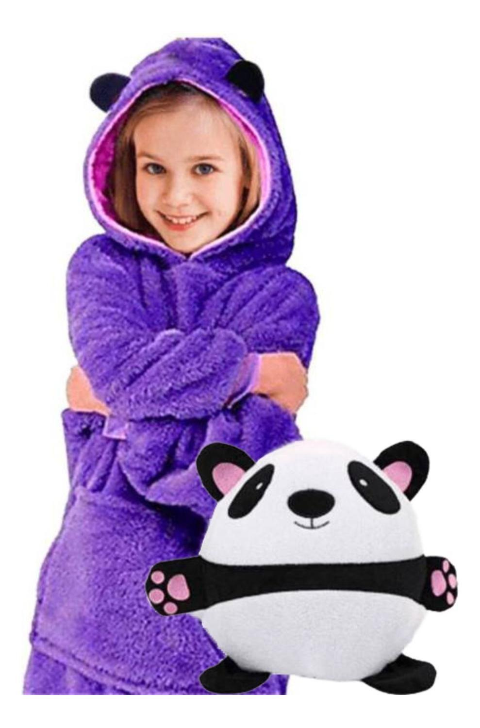 Polerón Peluche Para Niña-0