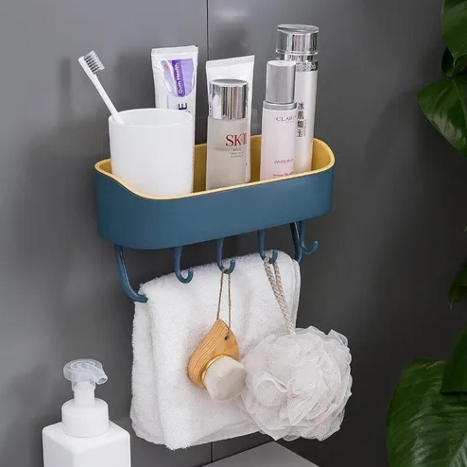 Organizador Ducha Baño Cocina Plástico Adhesivo-2