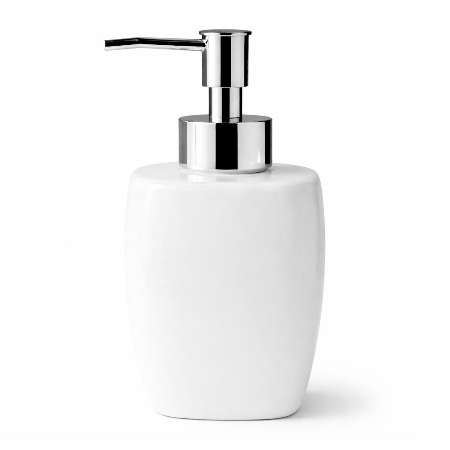 Set De Baño Jabonera Juego De Accesorios 3 Piezas Blanco-3