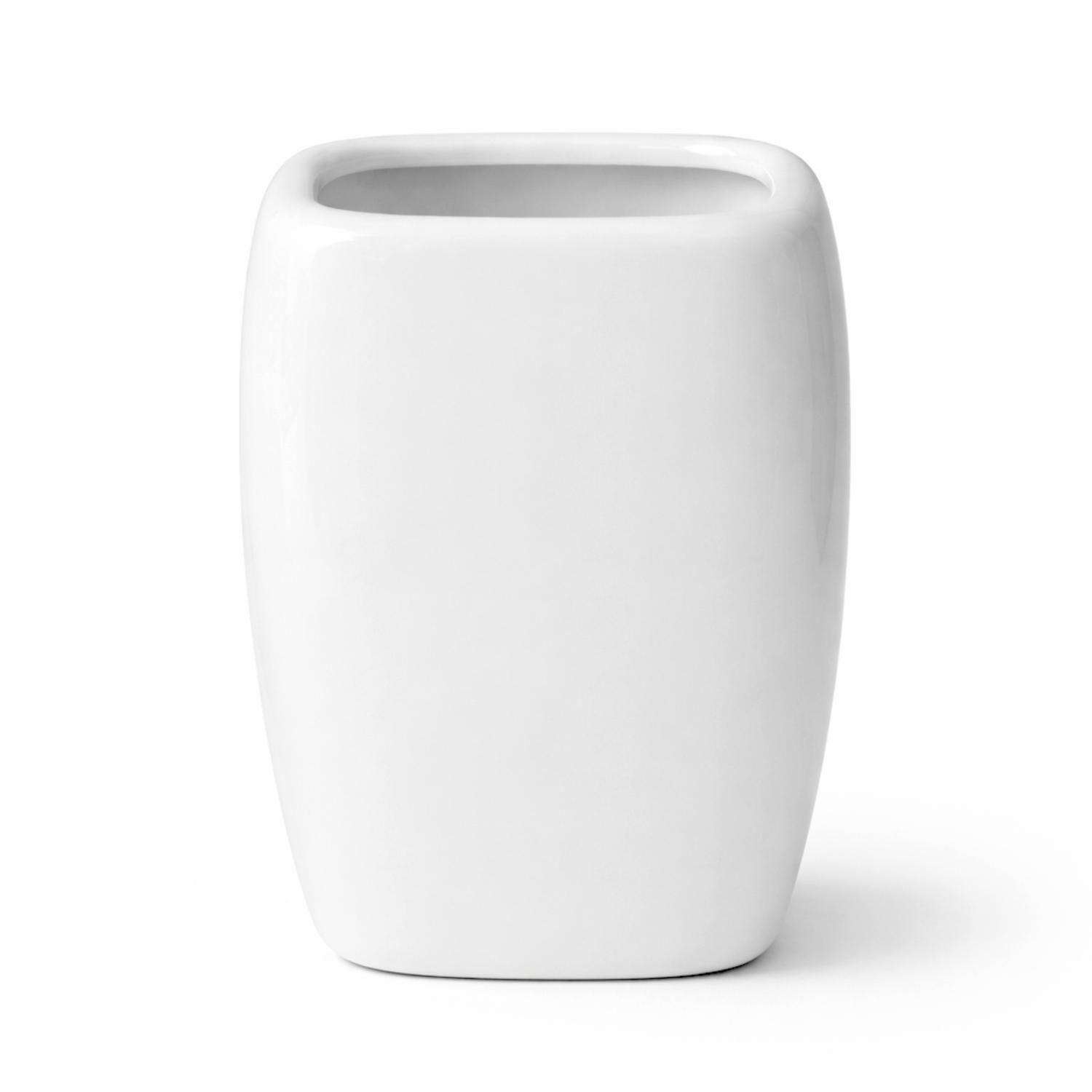 Set De Baño Jabonera Juego De Accesorios 3 Piezas Blanco-5