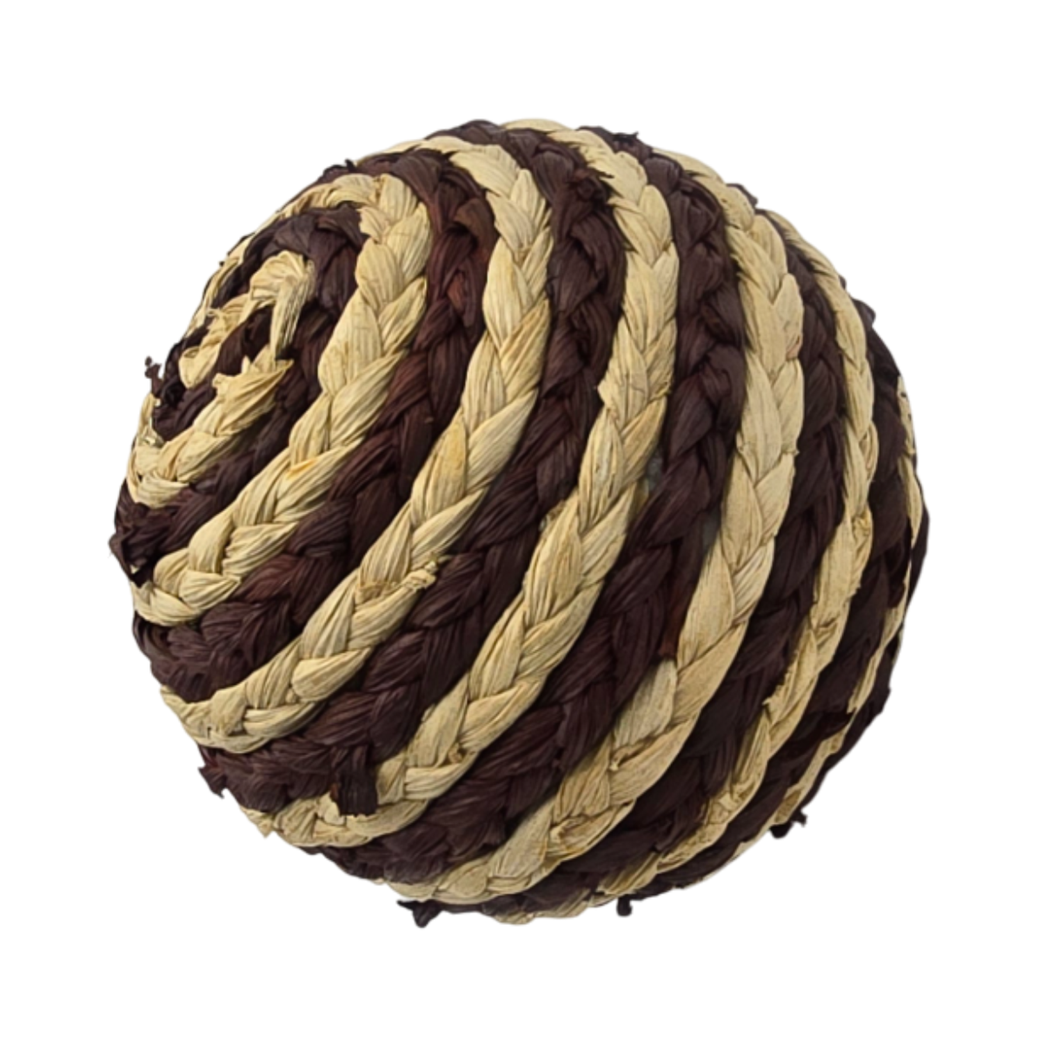 Set 3 Esferas De Yute Cuerda Para Decoracion Pelota Beige-1