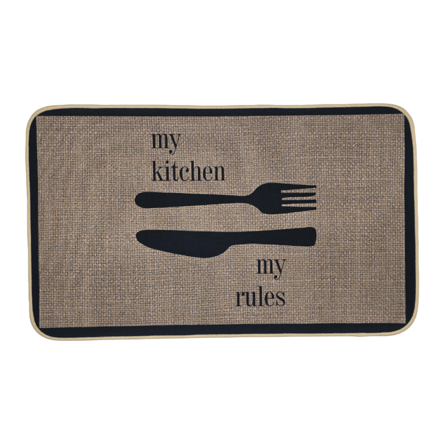 Set 2 Alfombras De Cocina Goma Antideslizante My Kitchen-2