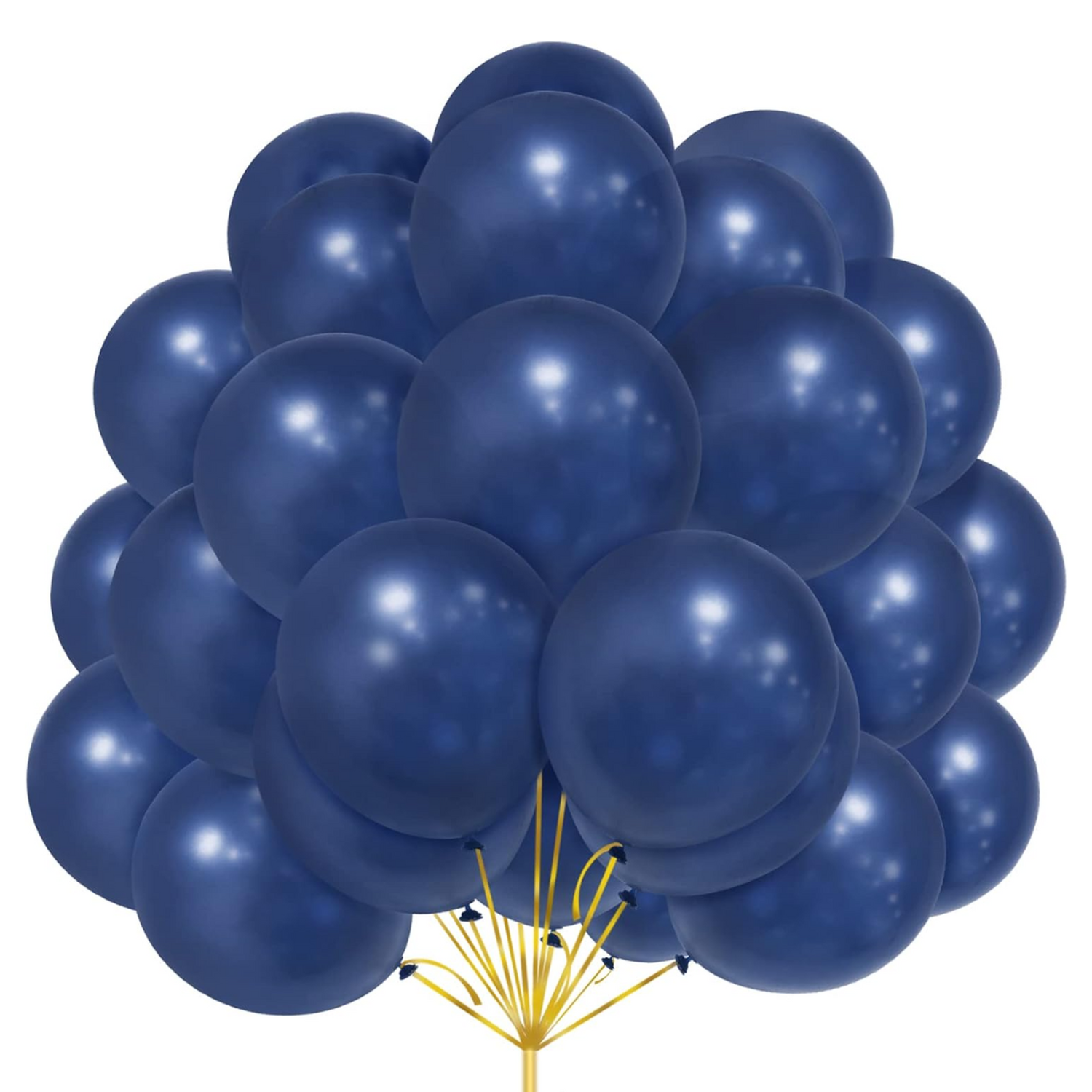Globos Color Azul Oscuro Vintage 50 Unidades Tamaño R5-0