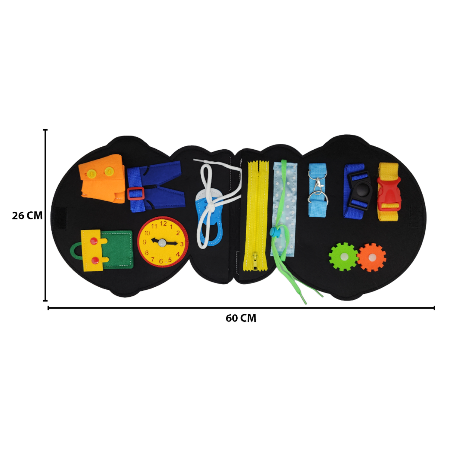 Juguete Sensorial Educativo Montessori De Habilidades Basicas-5