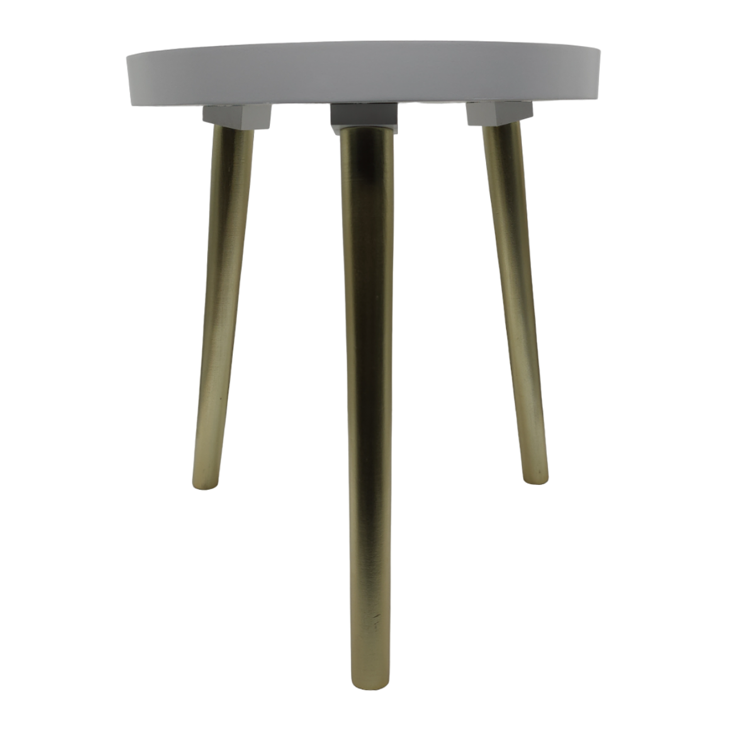 Mesa De Centro Redonda Lateral Salon Mesa De Centro Blanca-1