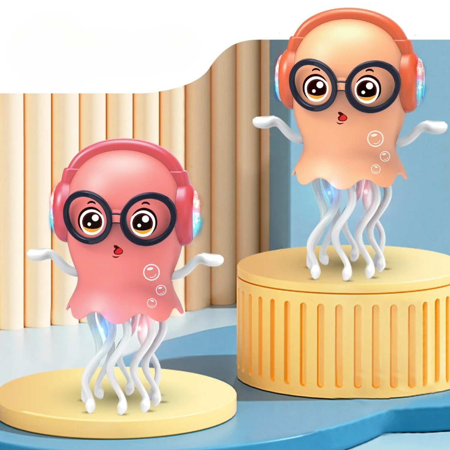 Juguete Pulpo Bailarin Interactivo Musical Con Luces-2