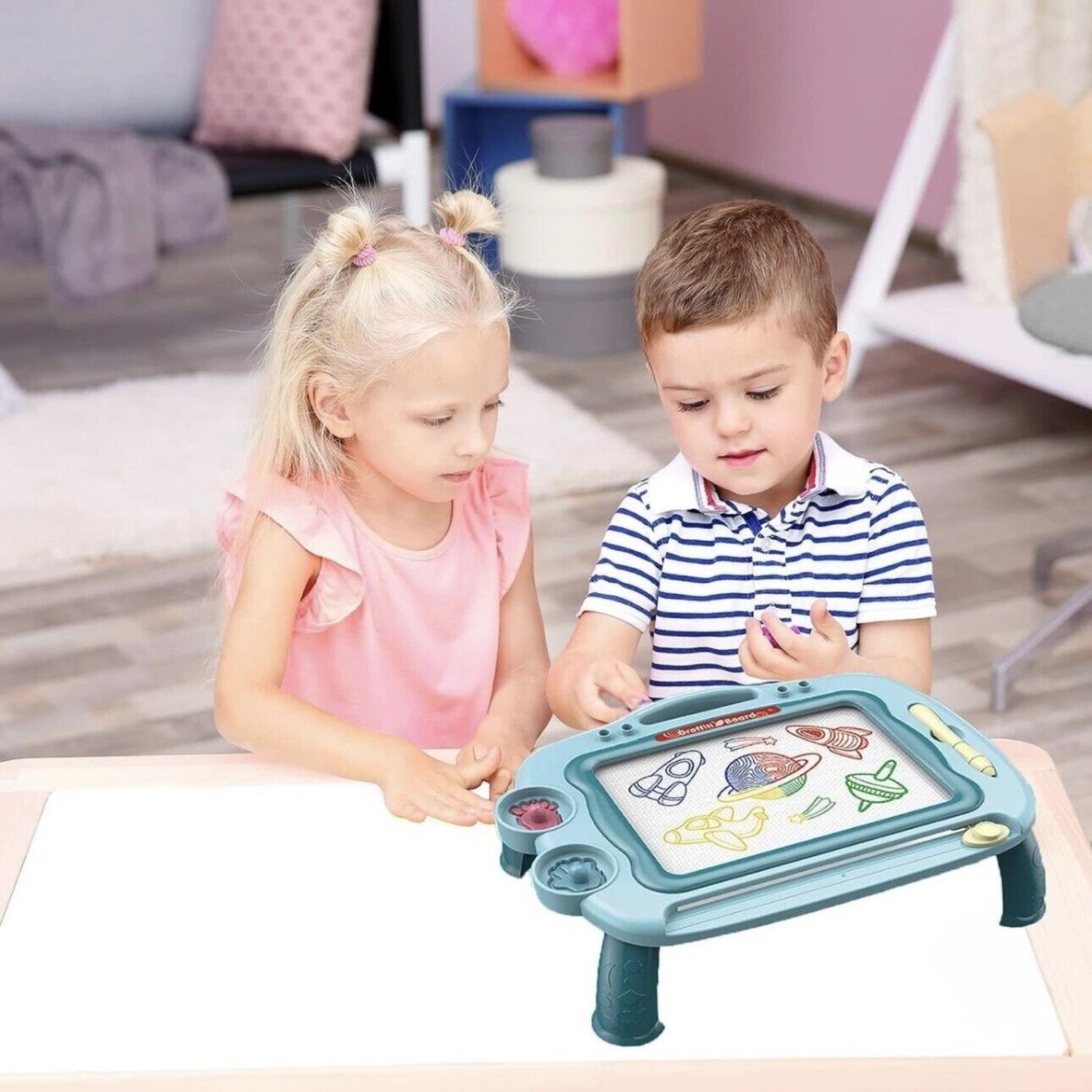 Pizarra Magnética Infantil Para Dibujar Tablero De Dibujos-3