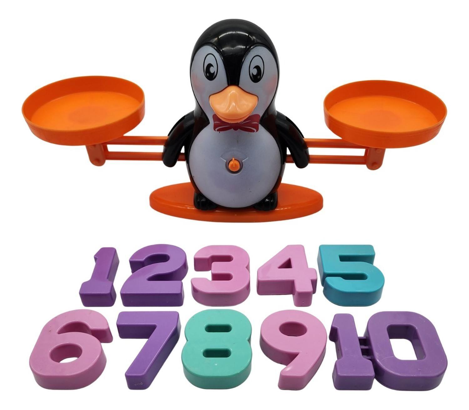 Juguete Educativo Equilibrio Matematicas Pingüino Para Niños-4