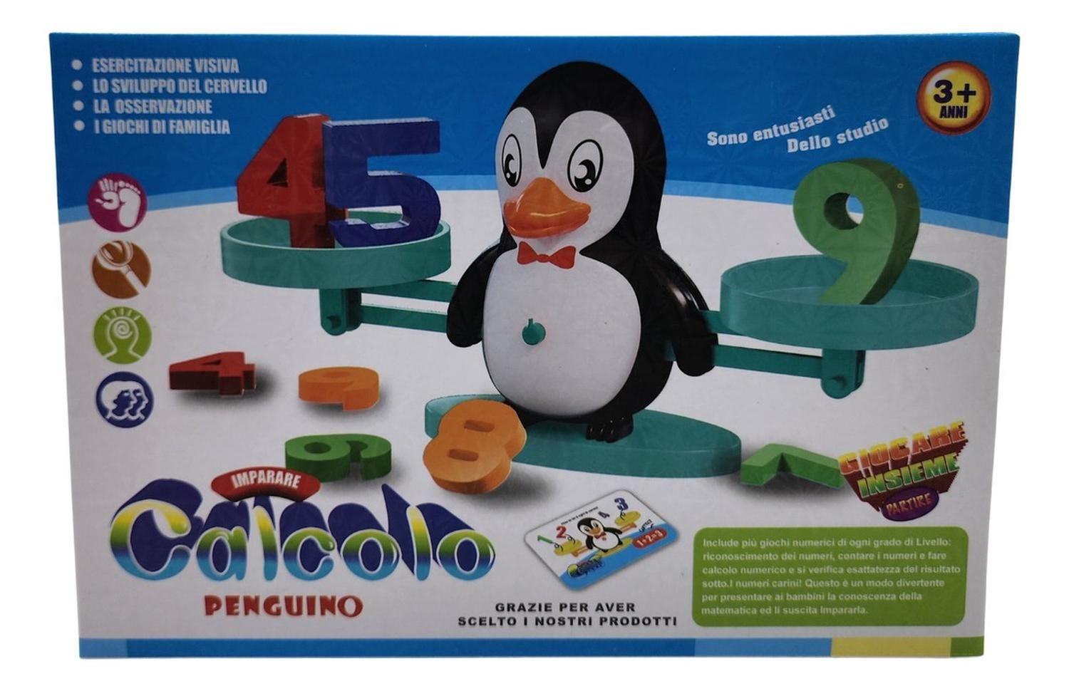 Juguete Educativo Equilibrio Matematicas Pingüino Para Niños-8